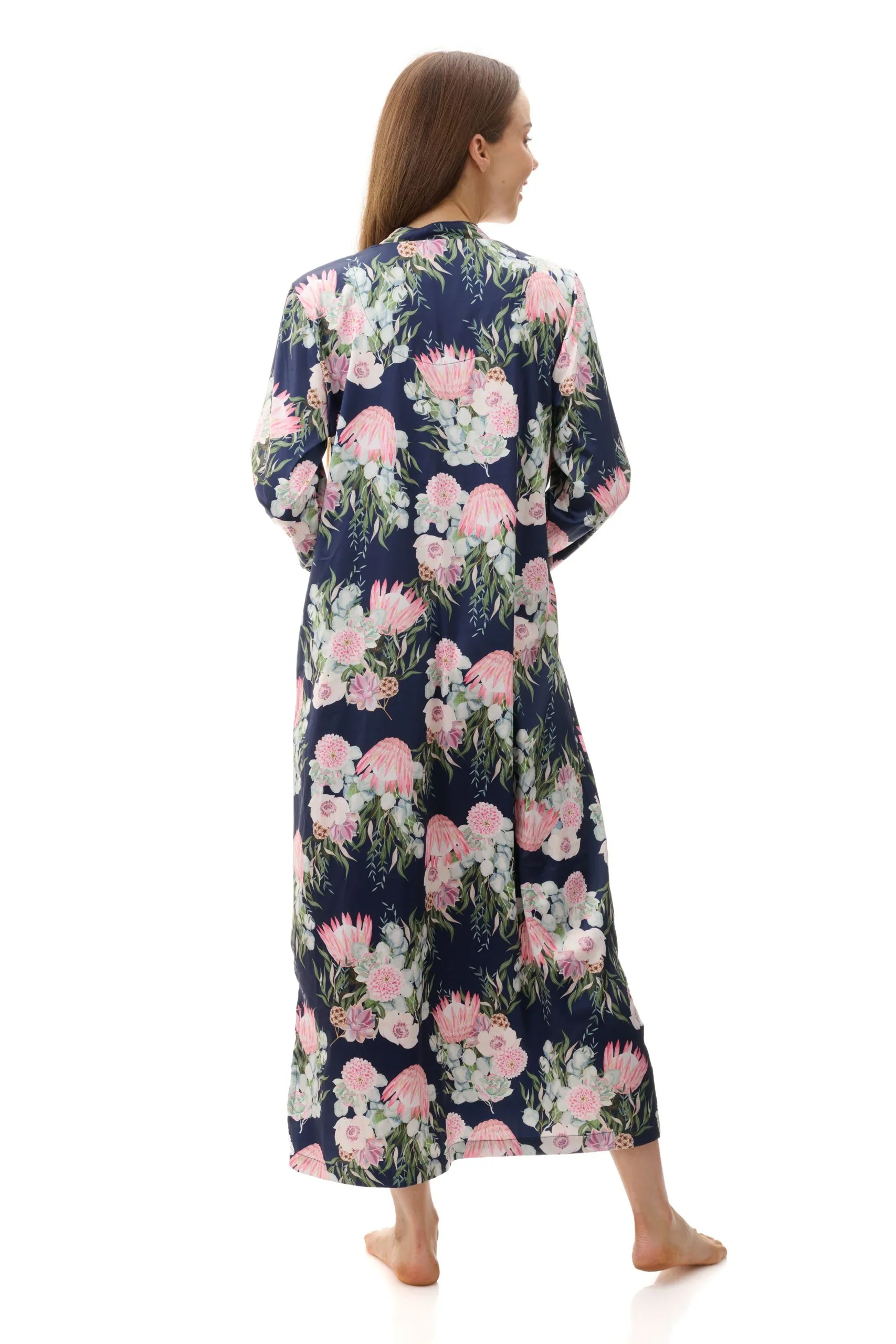 Nicki Long Kaftan with Zip - Image 2