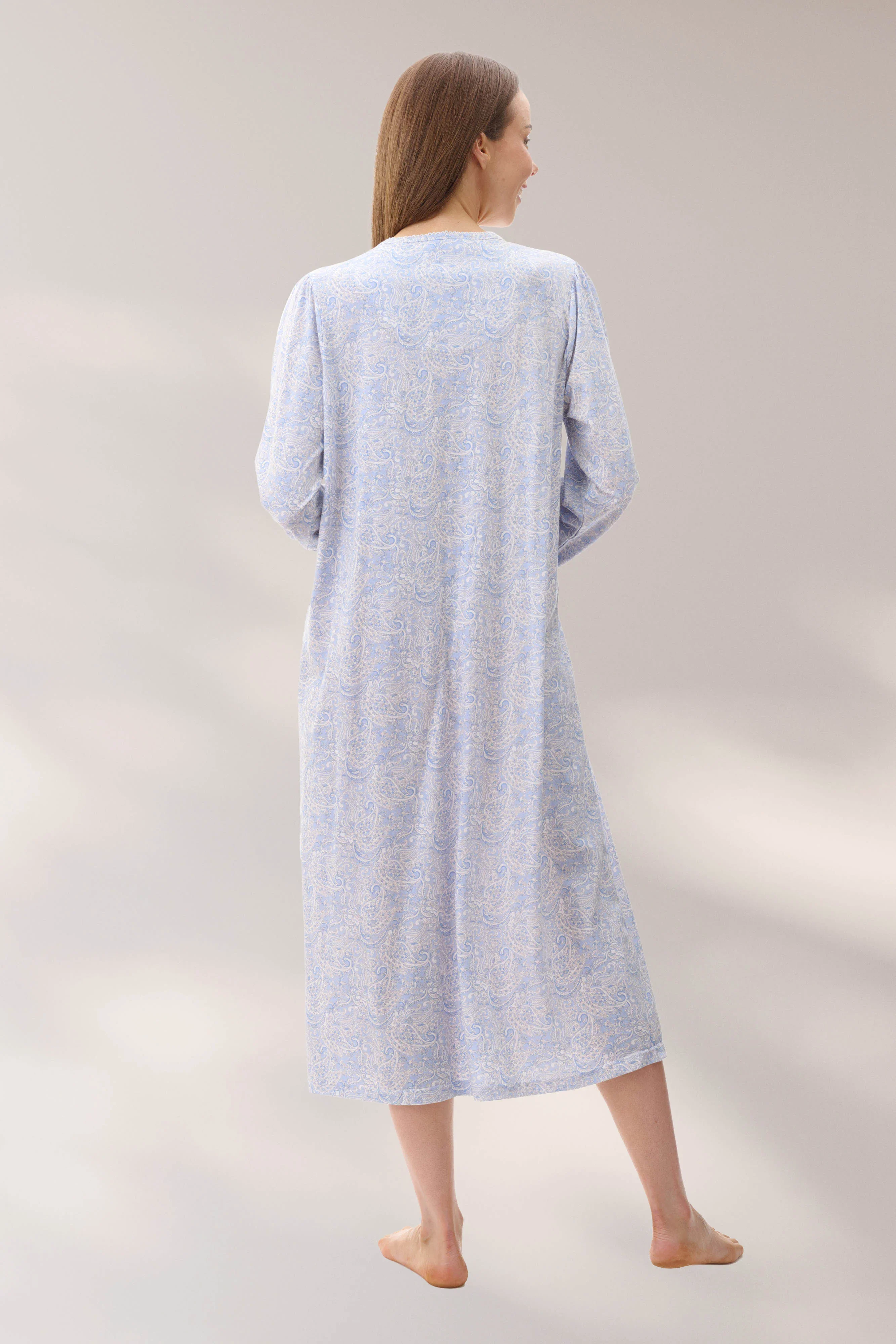 Allegra Mid Length Nightie - Image 3