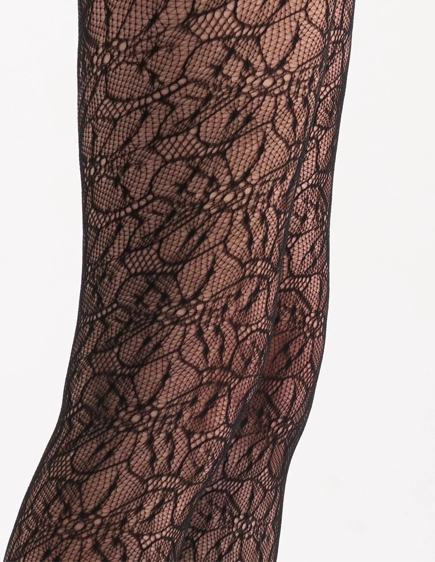 Aurora Floral Net Tights - Image 2