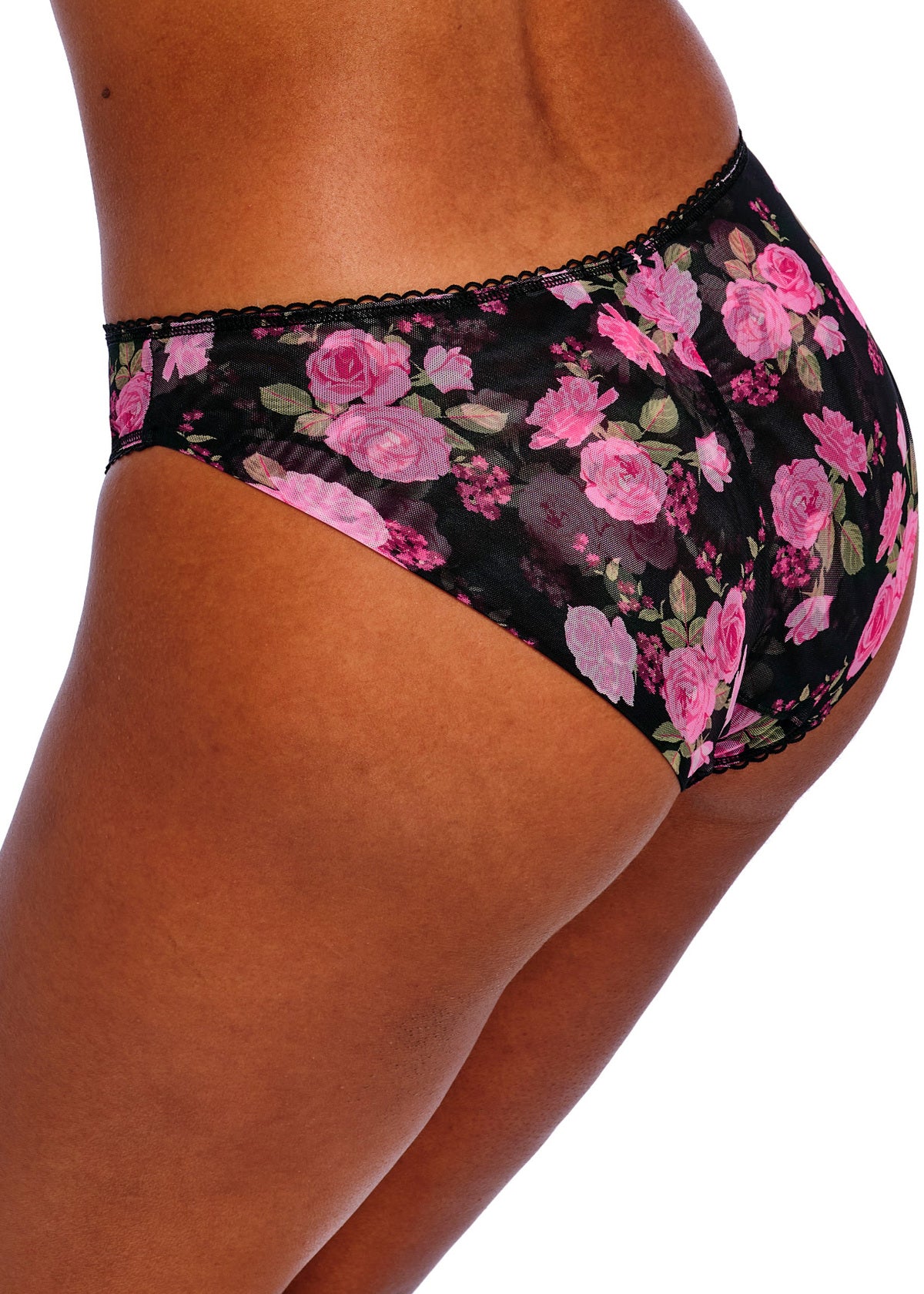 Black Rose Blossom Brief - Image 2