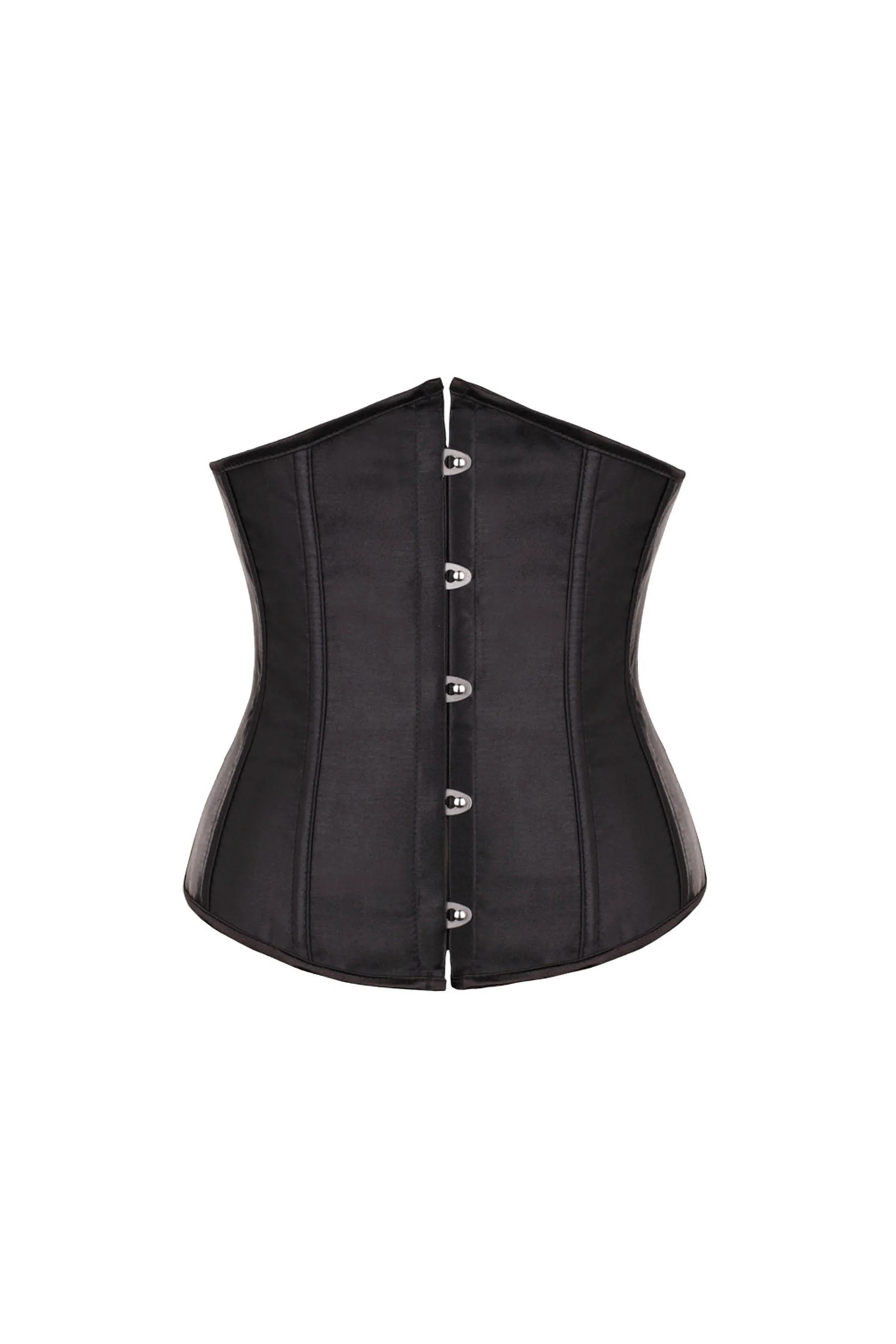 Black Satin Corset - Image 4