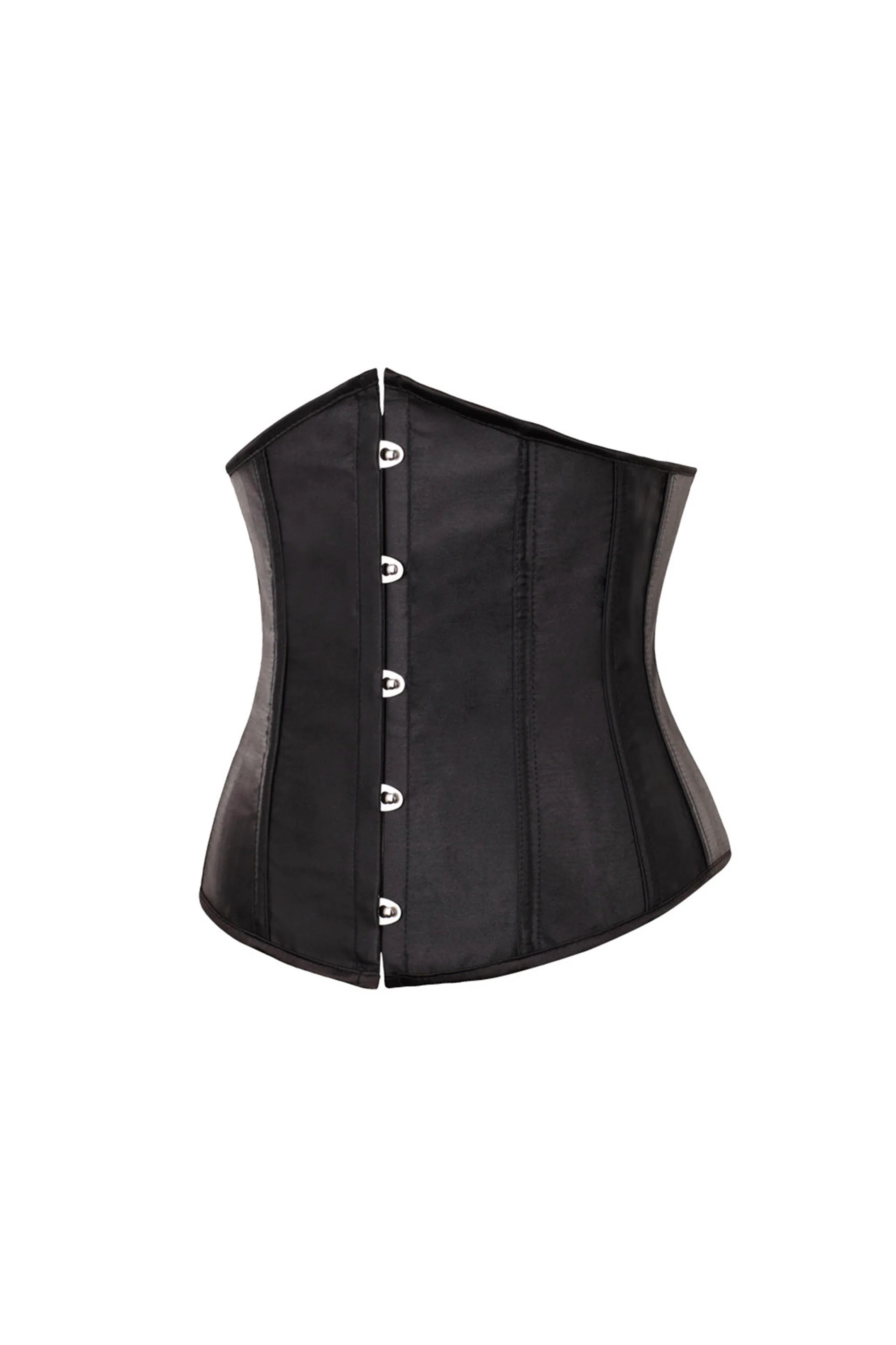 Black Satin Corset - Image 5