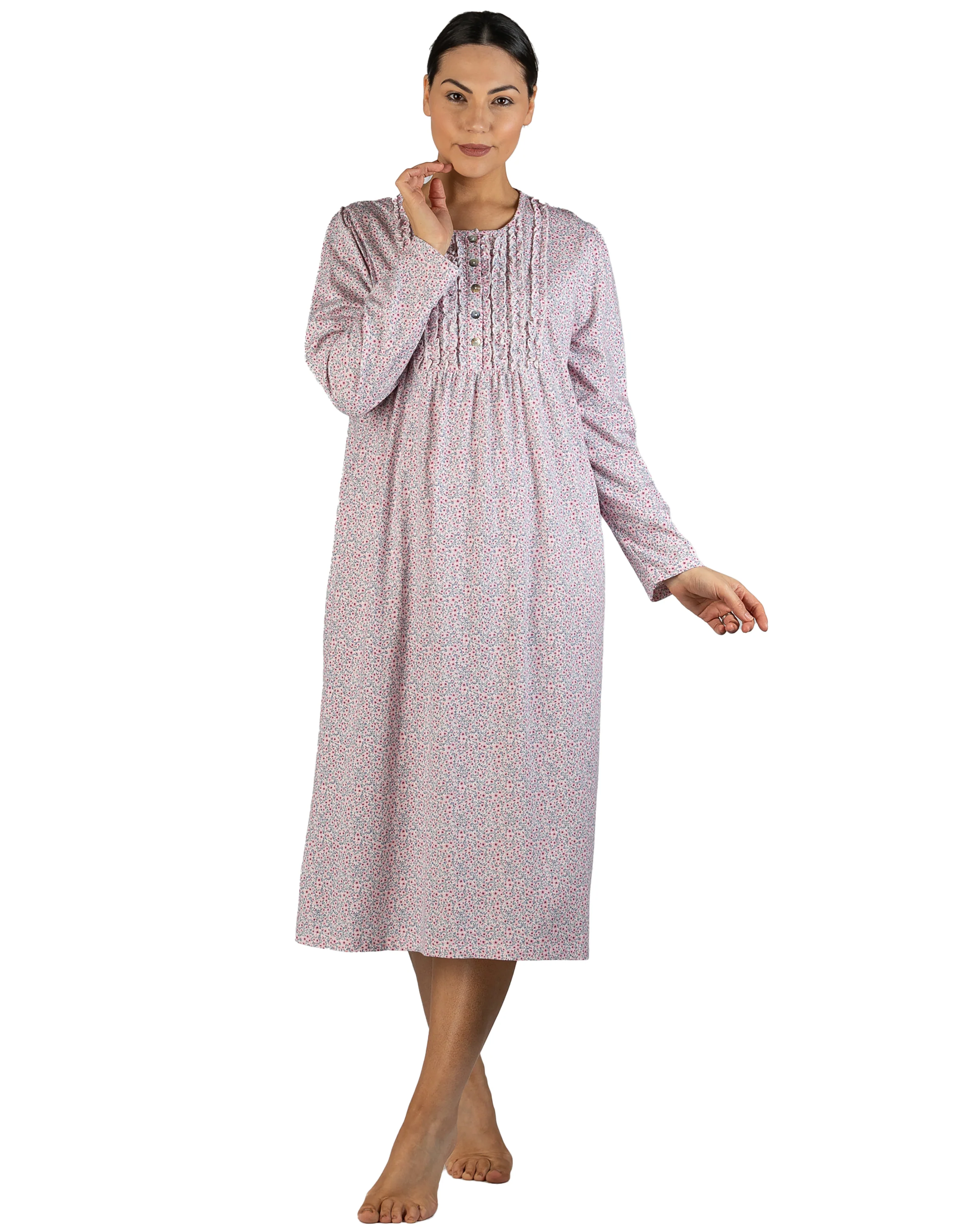 Blossom Ruffle Nightie - Image 2