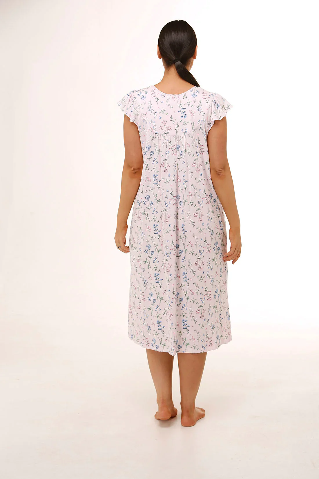 Cap Sleeve Meadow Nightie - Image 2