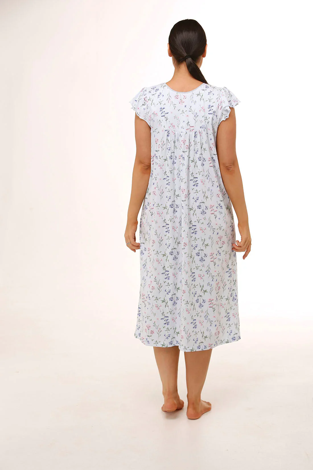 Cap Sleeve Meadow Nightie - Image 4