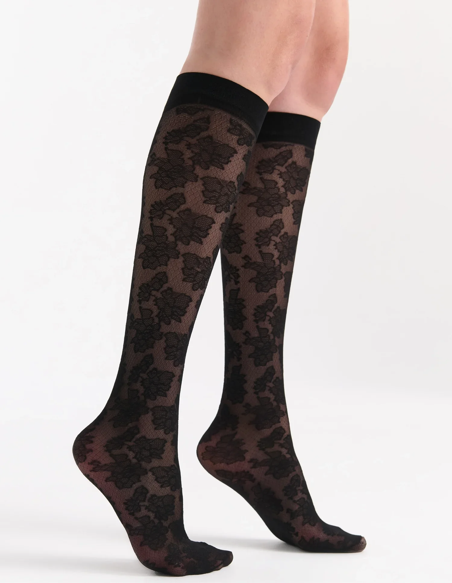 Carlina Floral Knee Highs - Image 2