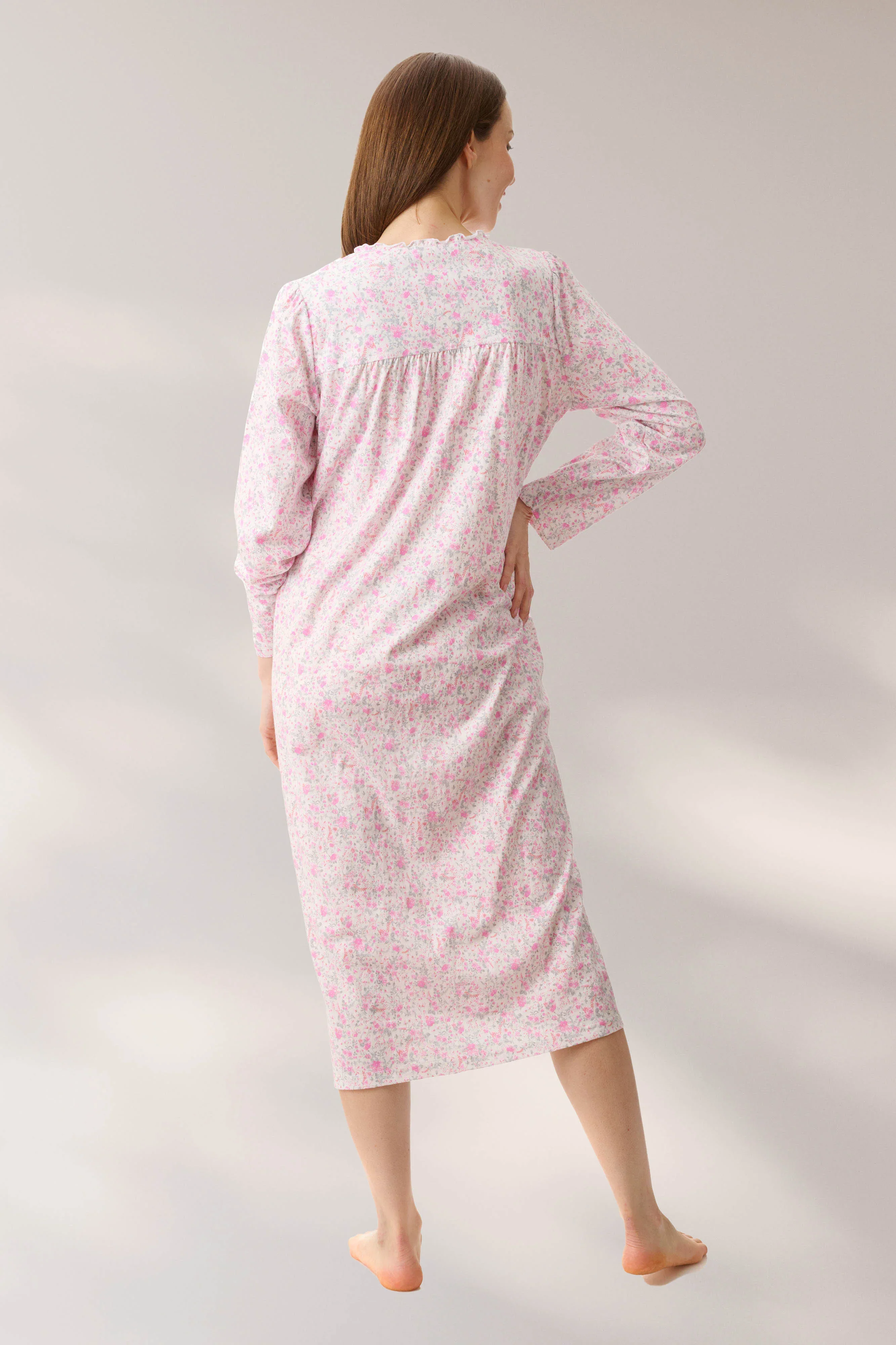 Chantal Mid Length Nightie - Image 3