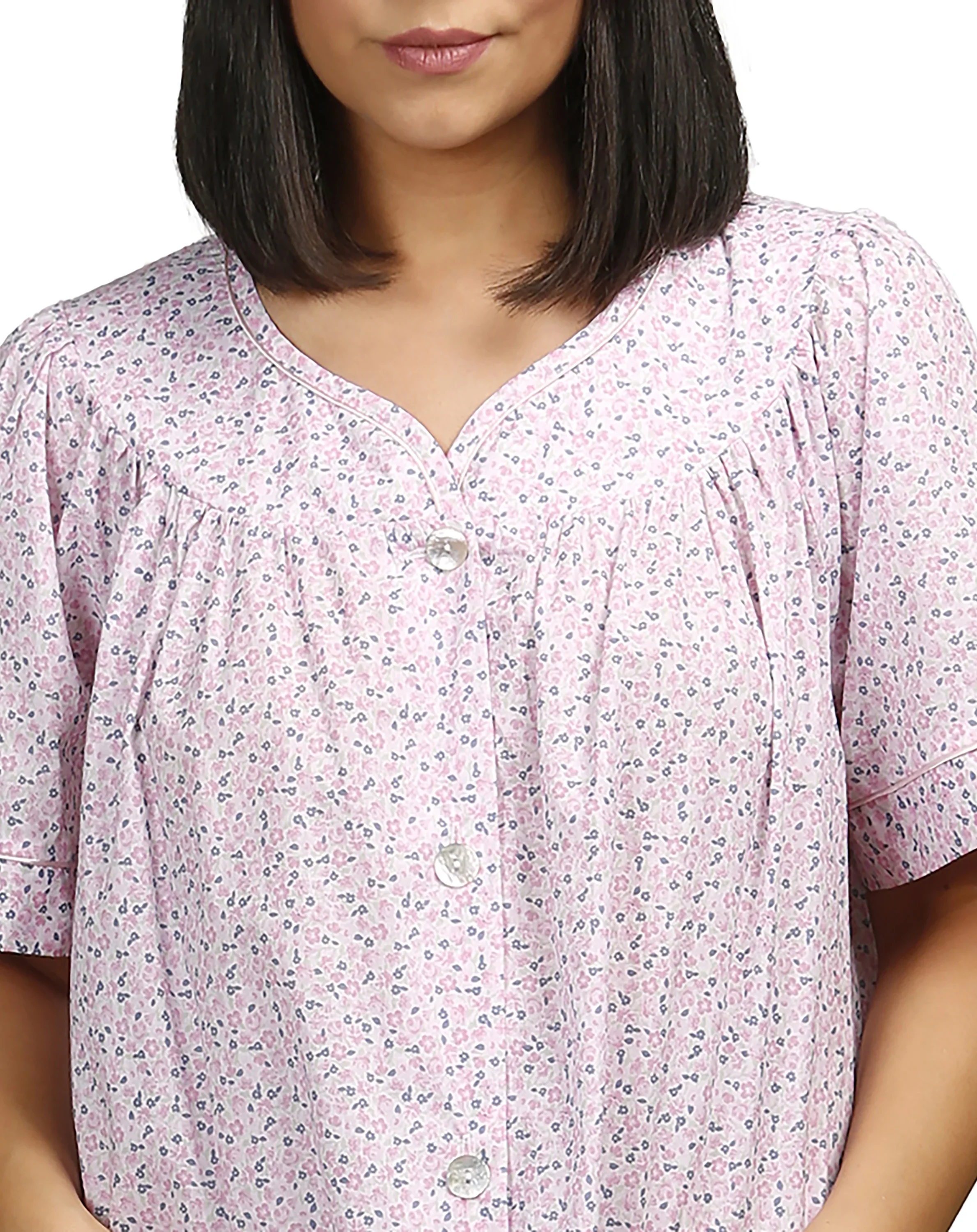 Ditsy Print Brunch Coat - Image 6