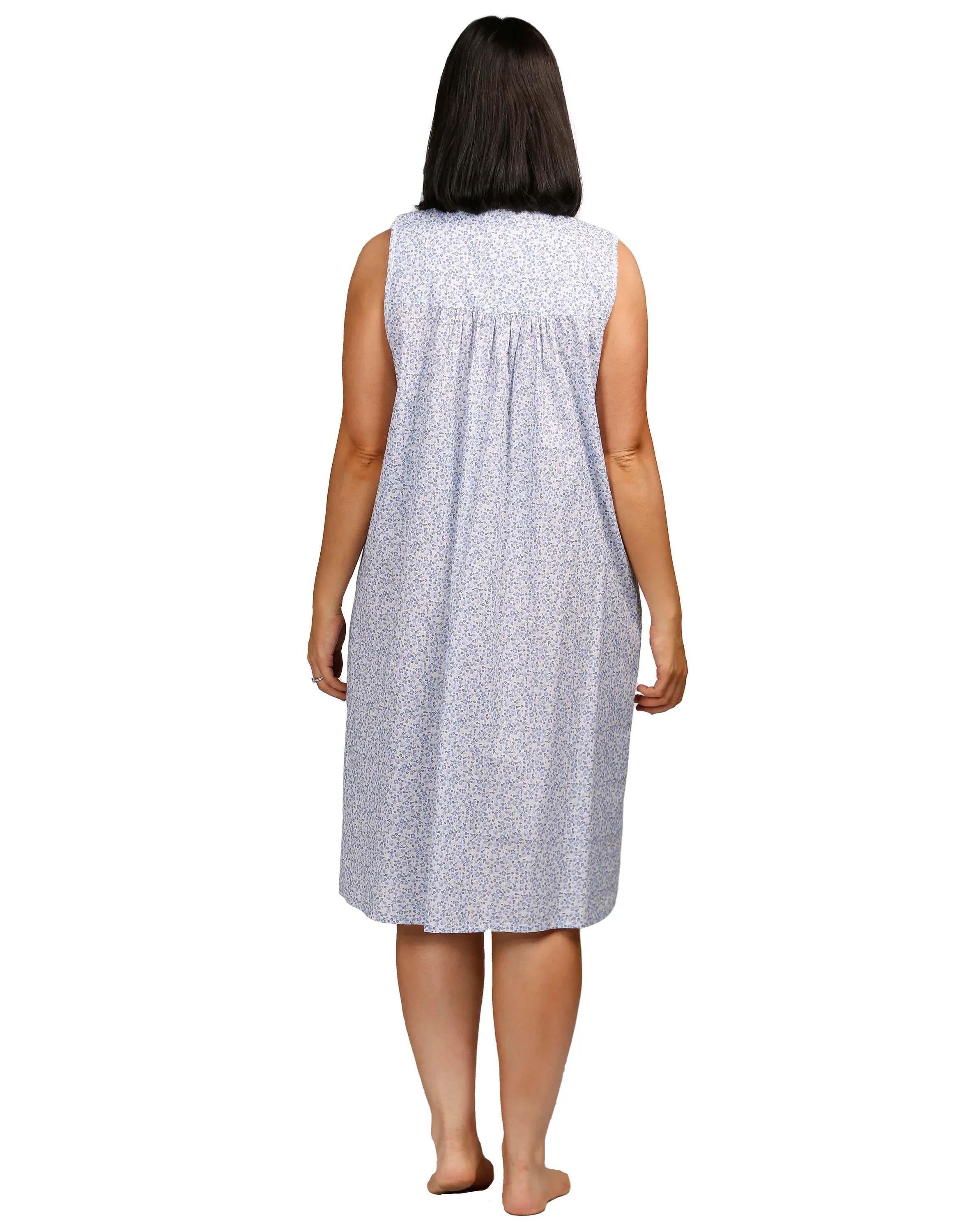 Ditsy Sleeveless Short Nightie - Image 2