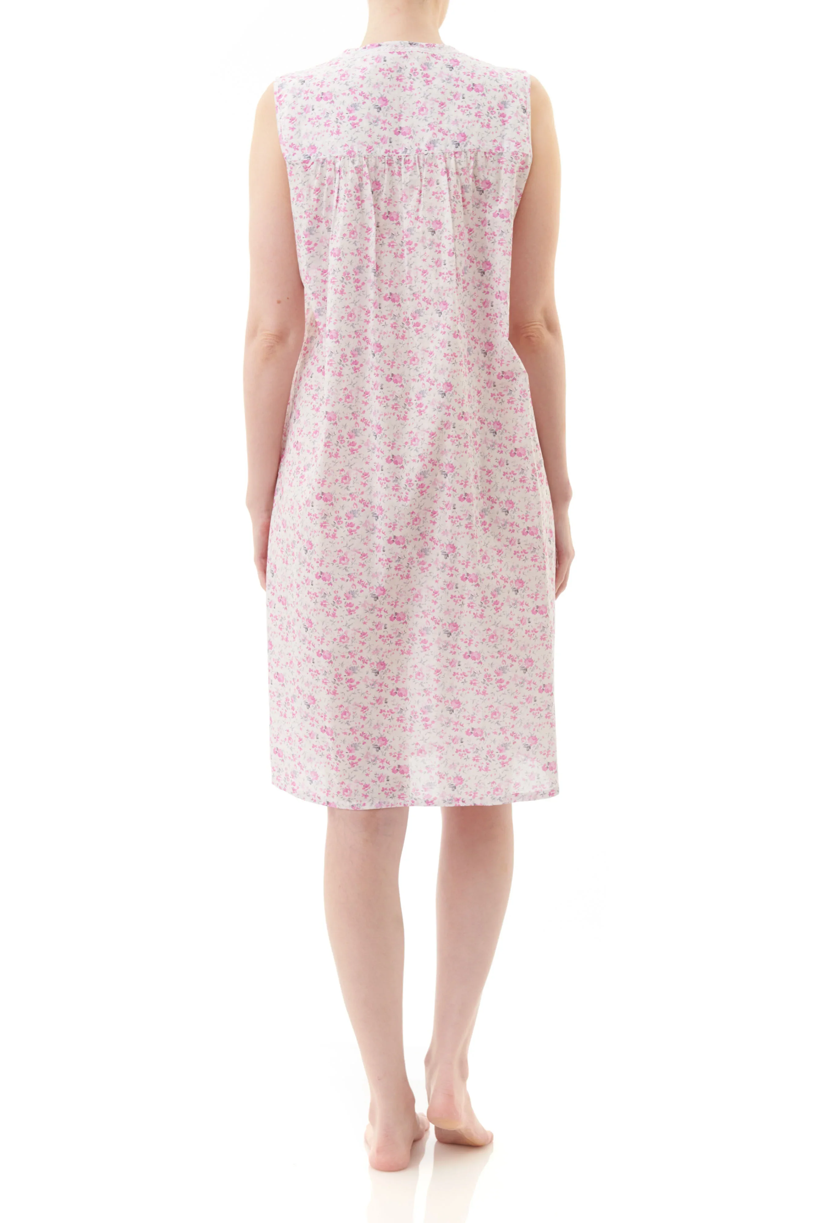 Felicity Sleeveless Short Nightie - Image 2