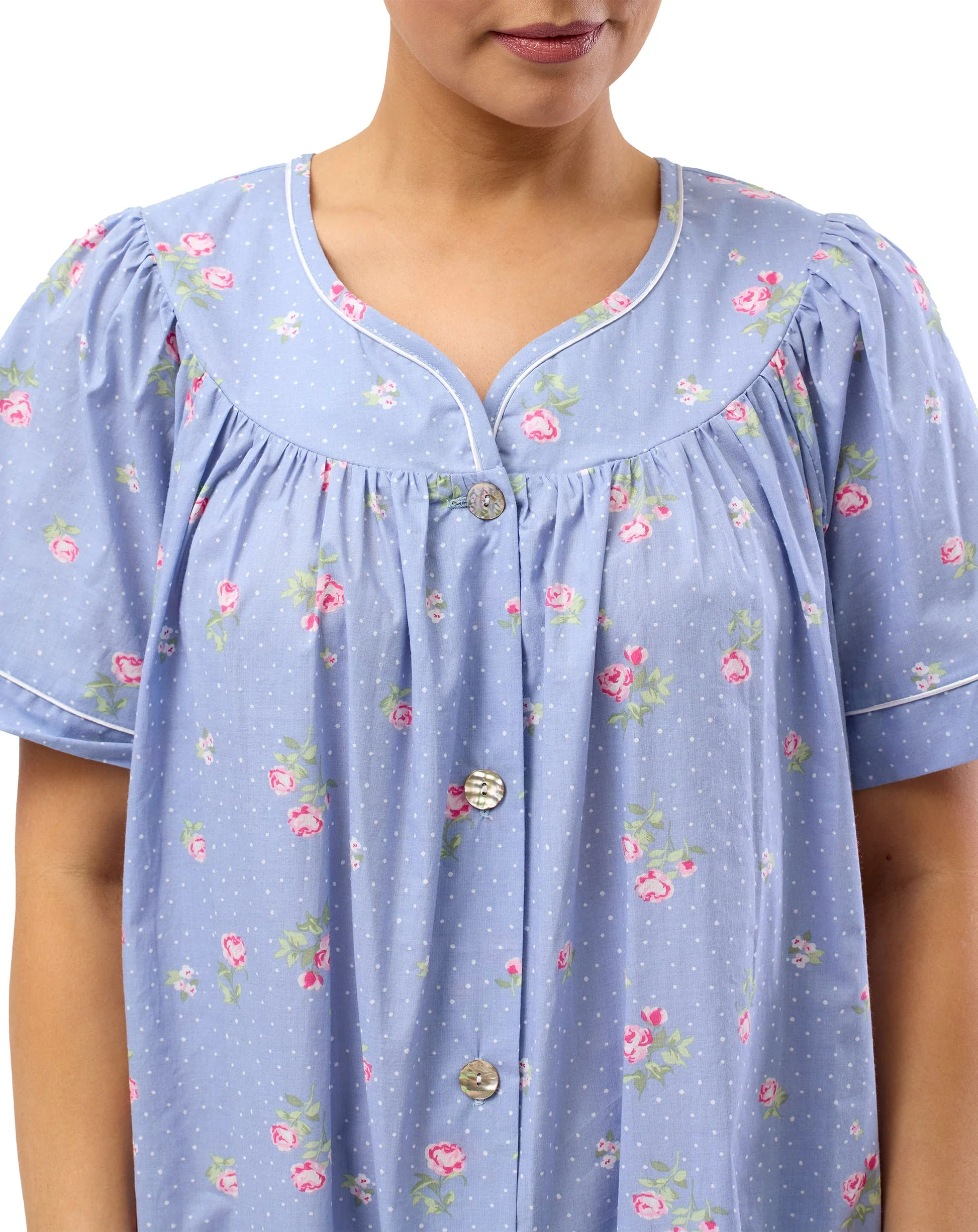 Floral Spot Brunch Coat - Image 6
