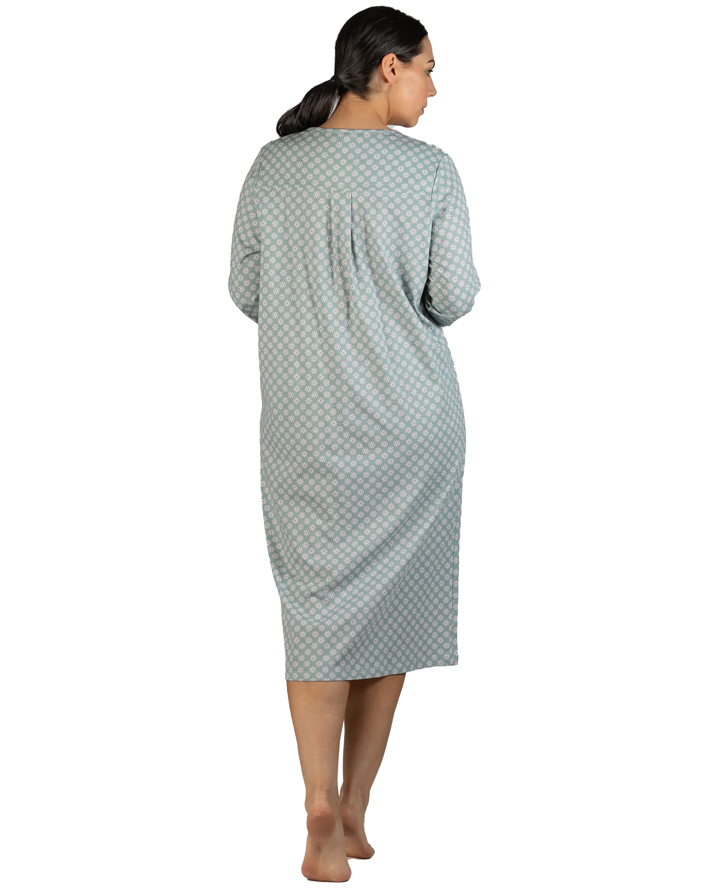 Geo Pleated Nightie - Image 3
