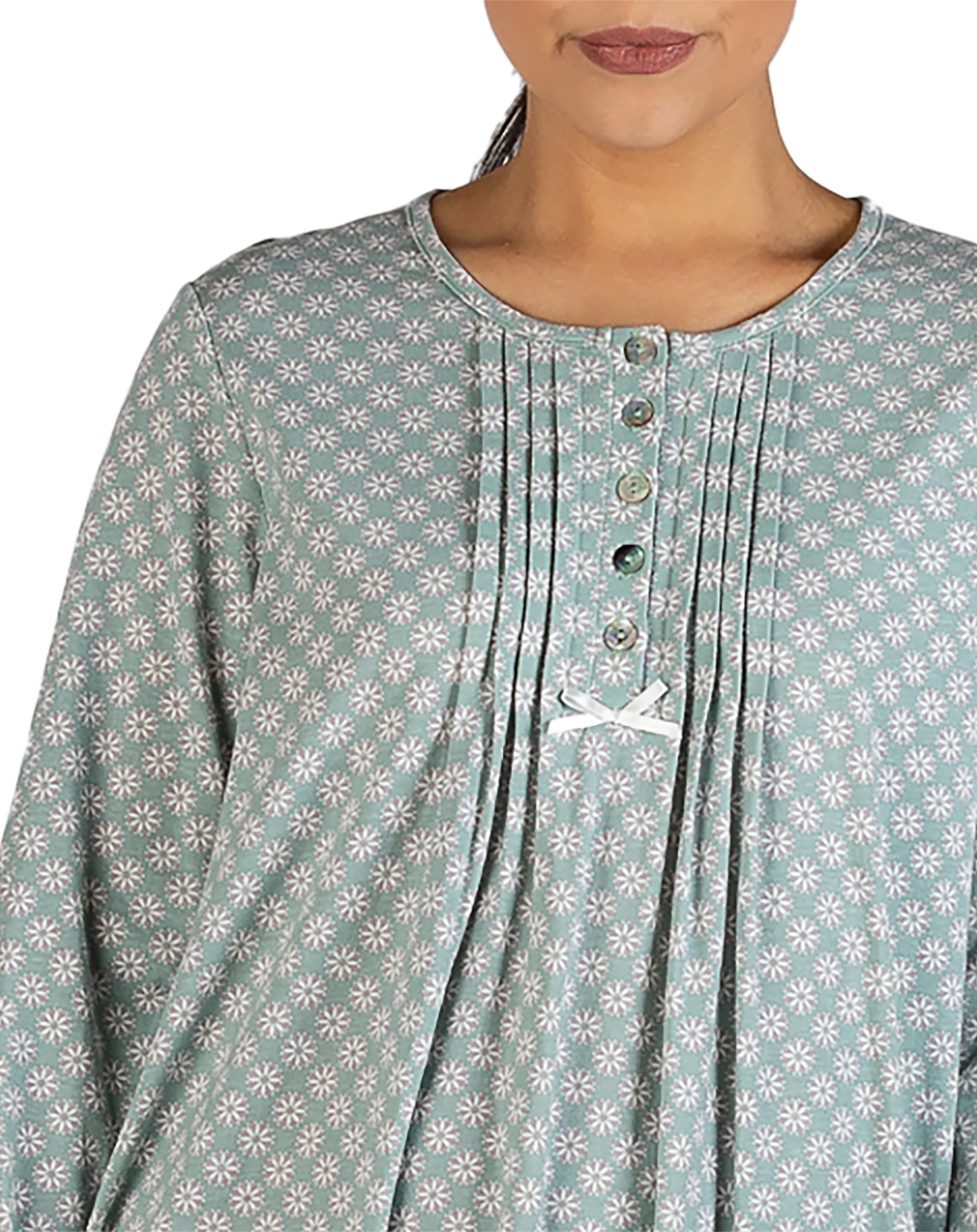Geo Pleated Nightie - Image 4