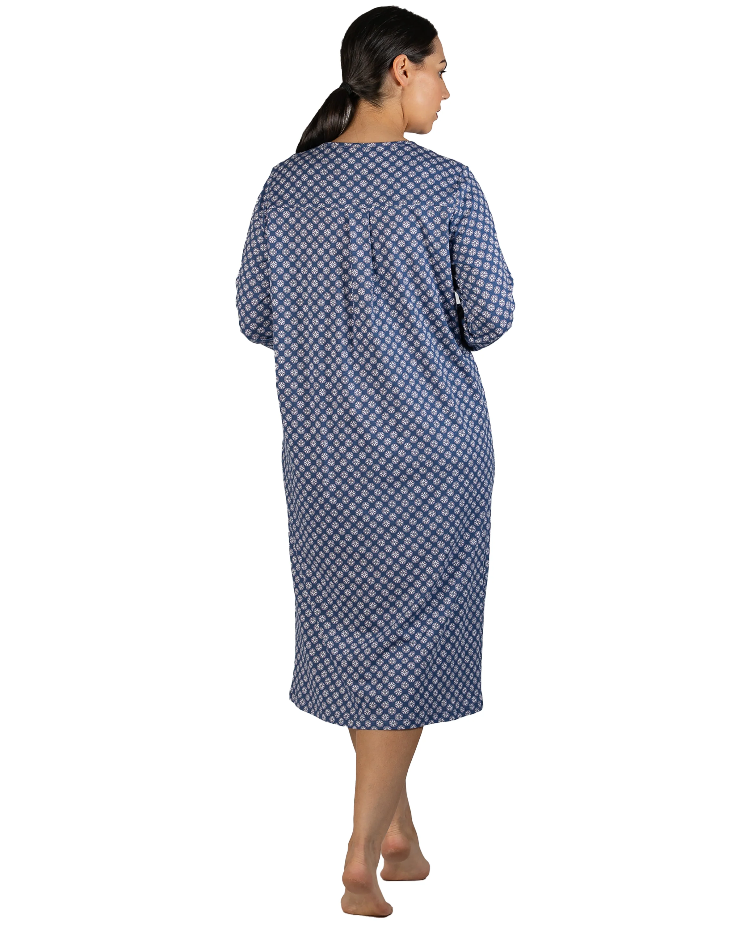 Geo Pleated Nightie - Image 8