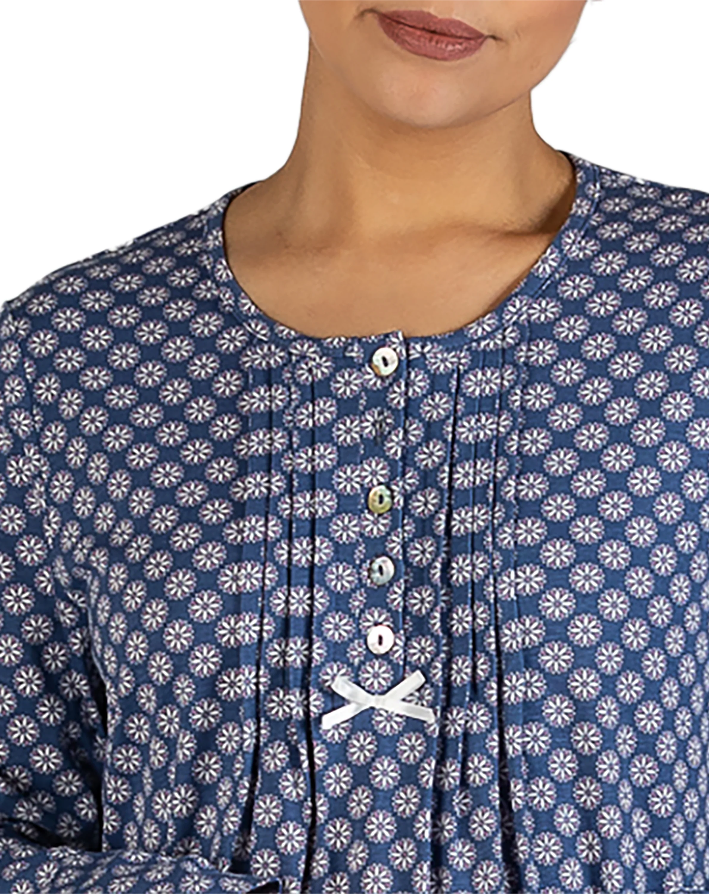 Geo Pleated Nightie - Image 9