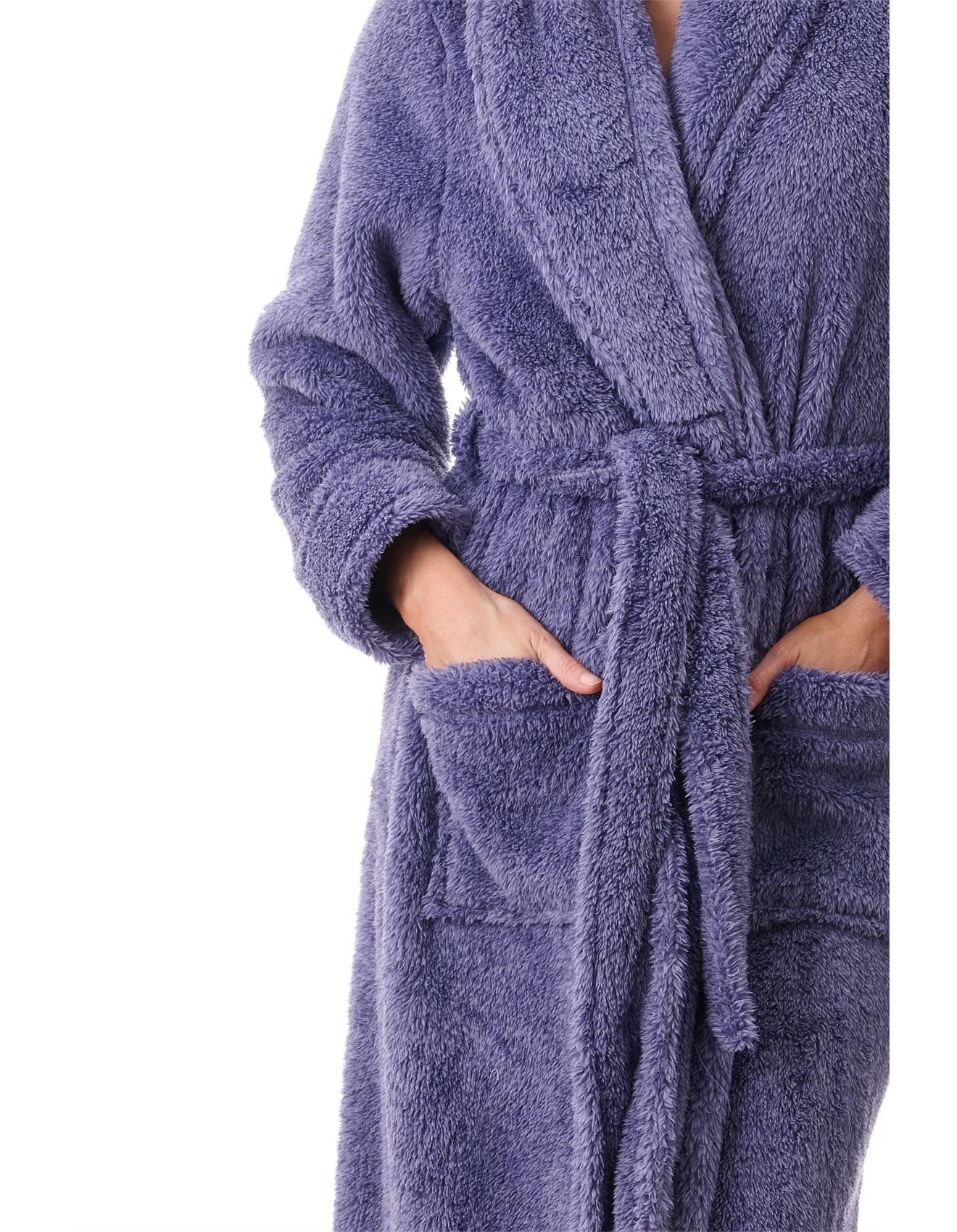 Violet Wrap Gown - Image 3