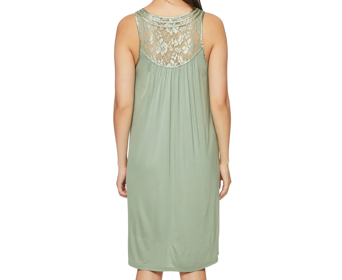 Lace Sleeveless Nightie - Image 4