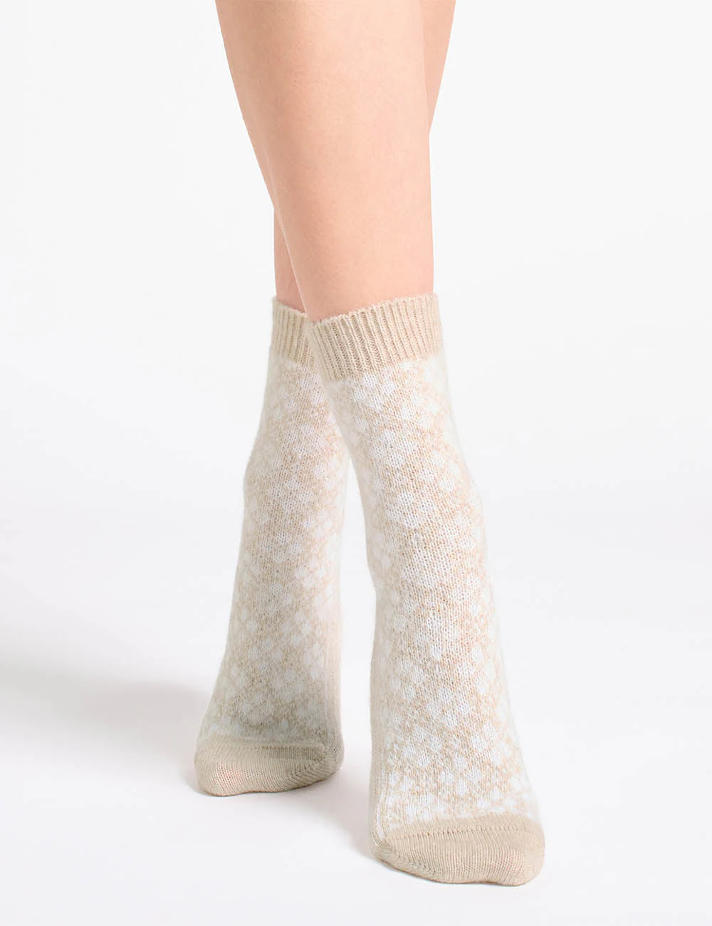 Leona Diamond Crew Sock - Image 5