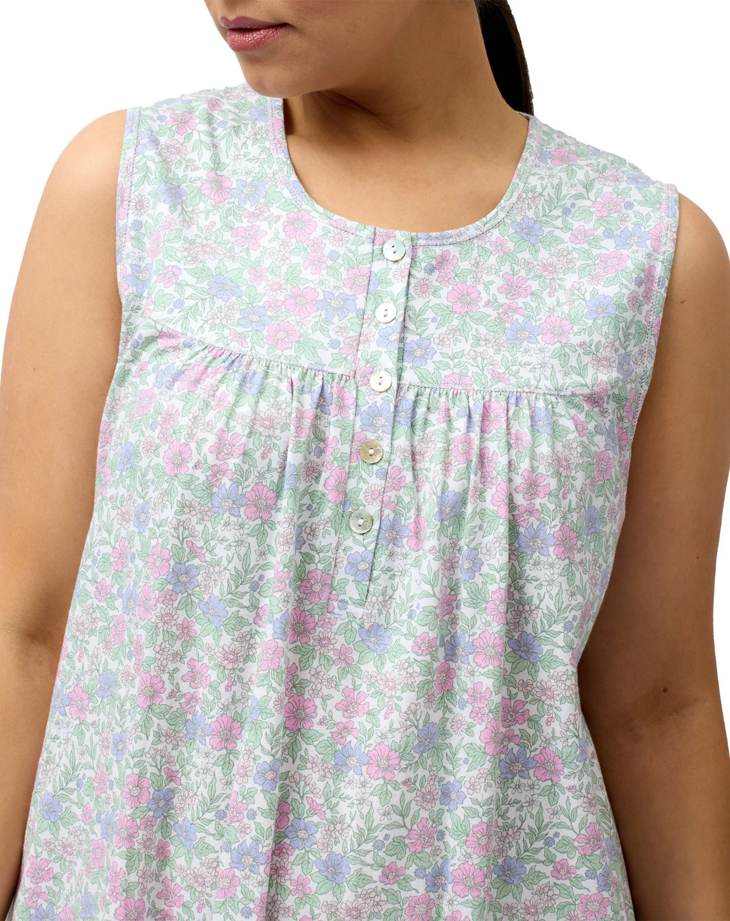 Libby Sleeveless Nightie - Image 4