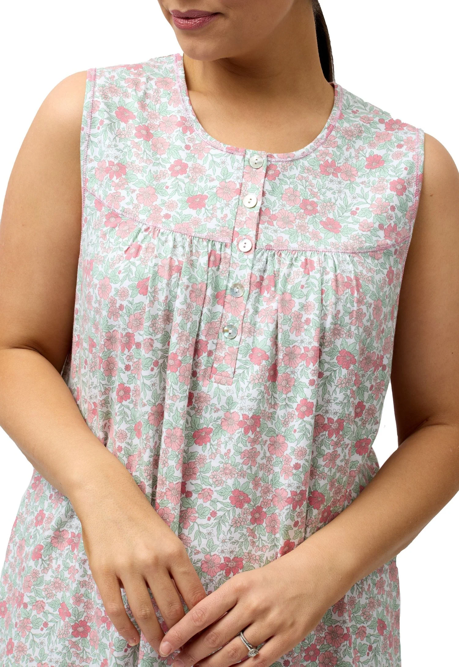 Libby Sleeveless Nightie - Image 8