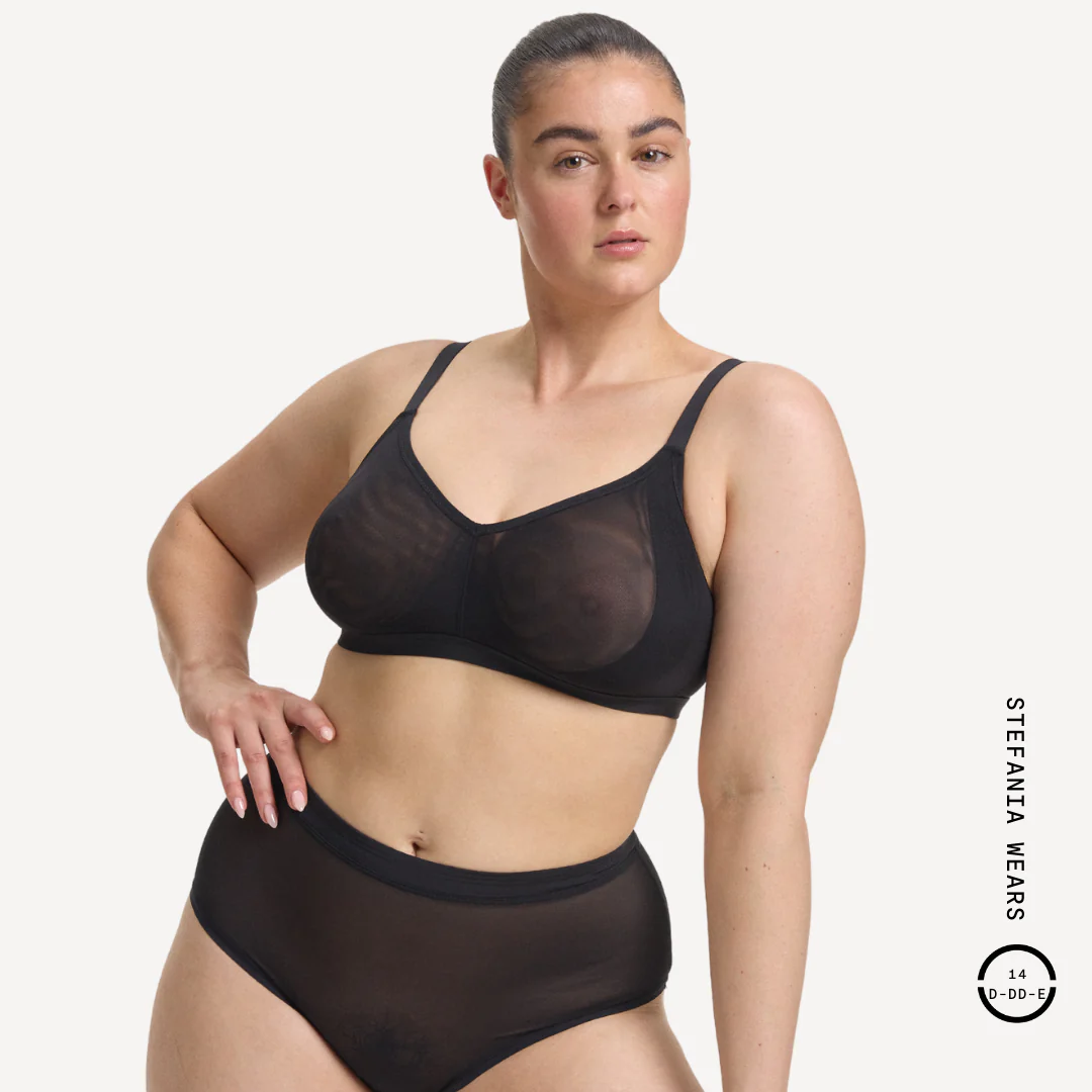 Mesh Comfort Wirefree Bralette - Image 4