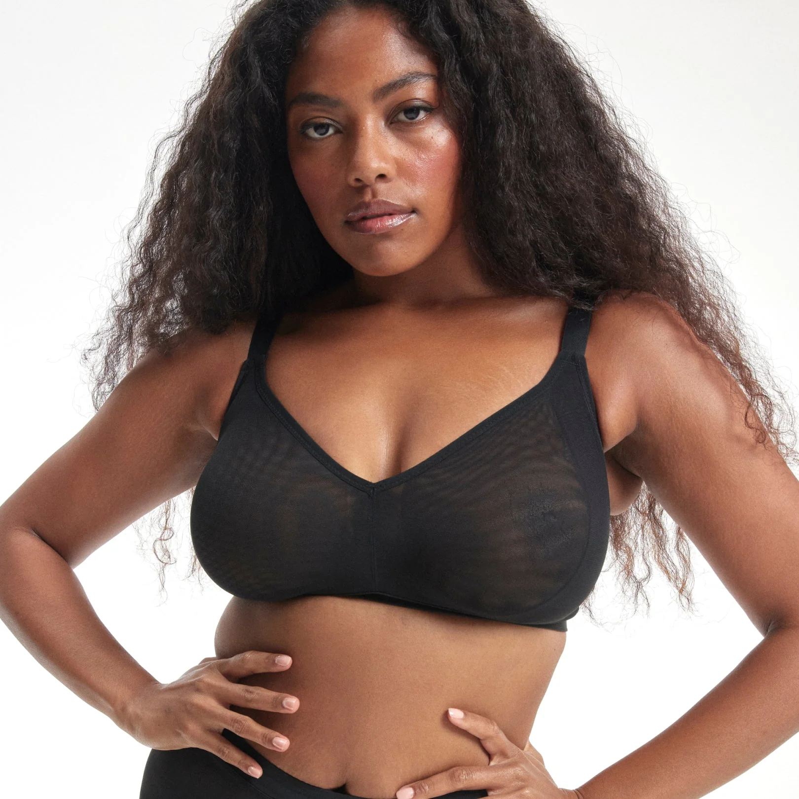Mesh Comfort Wirefree Bralette - Image 7