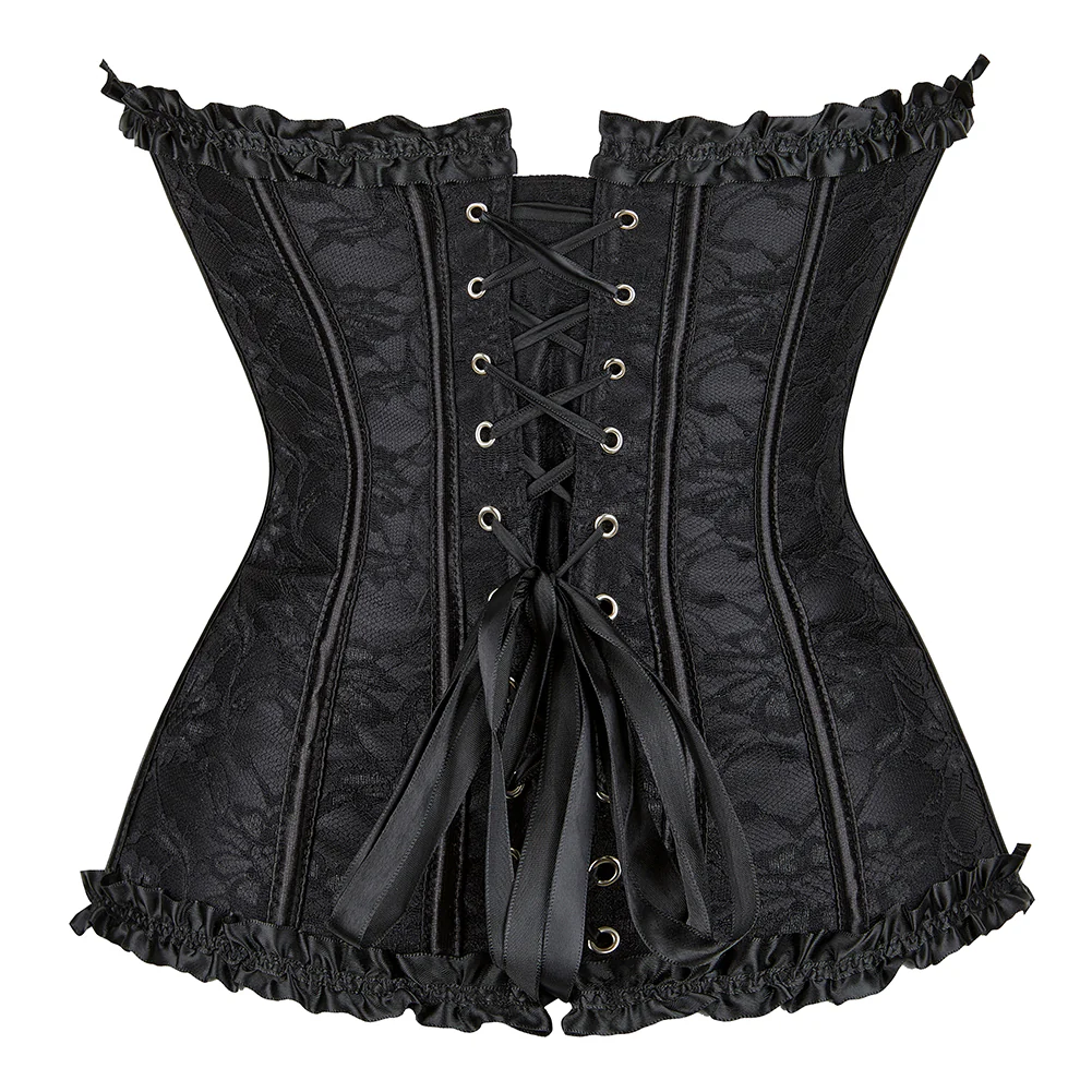 Mesh Overlay Corset - Image 2