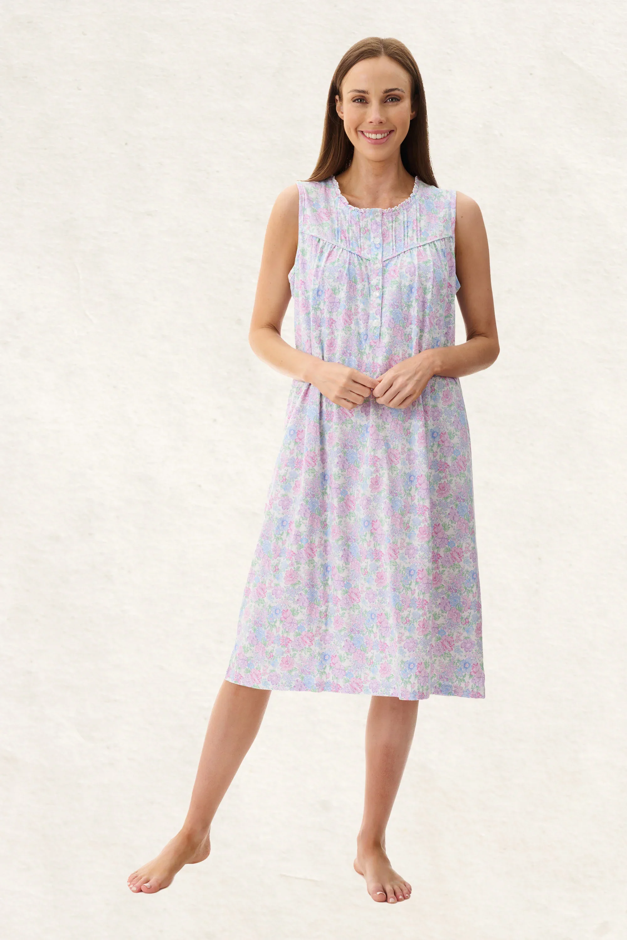 Molly Sleeveless Short Nightie