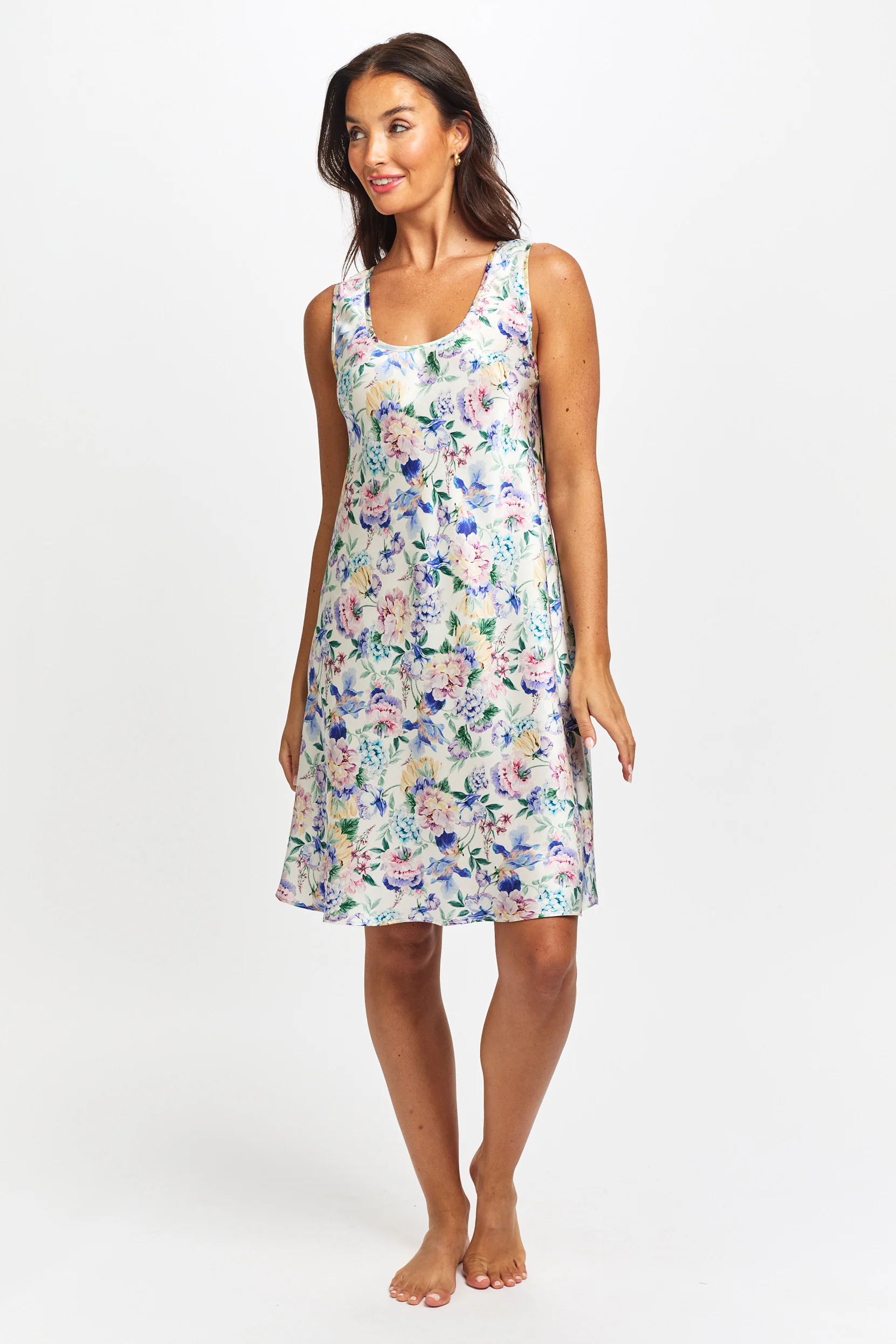 Mono Silk Short Nightie - Image 4