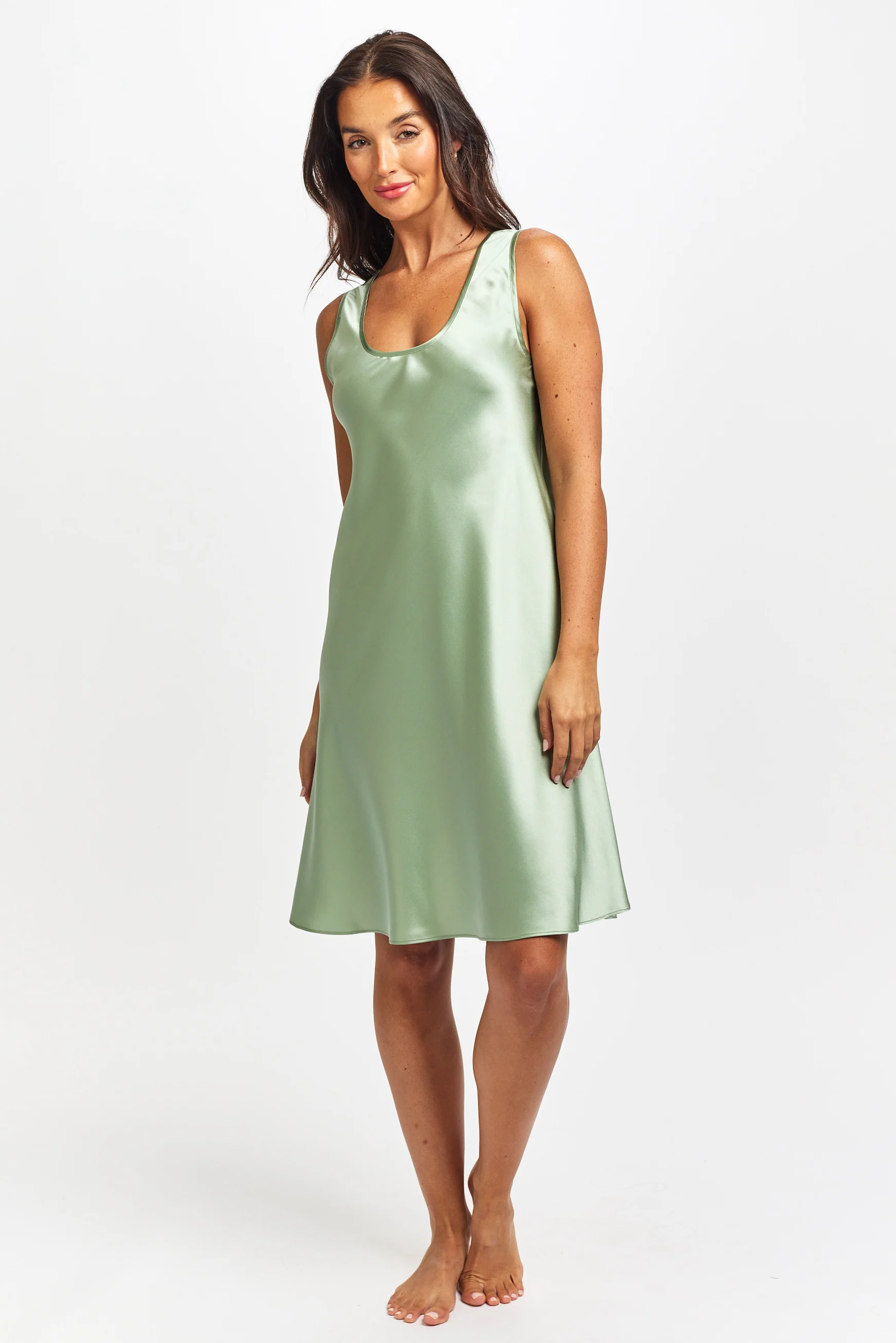 Mono Silk Short Nightie - Image 6