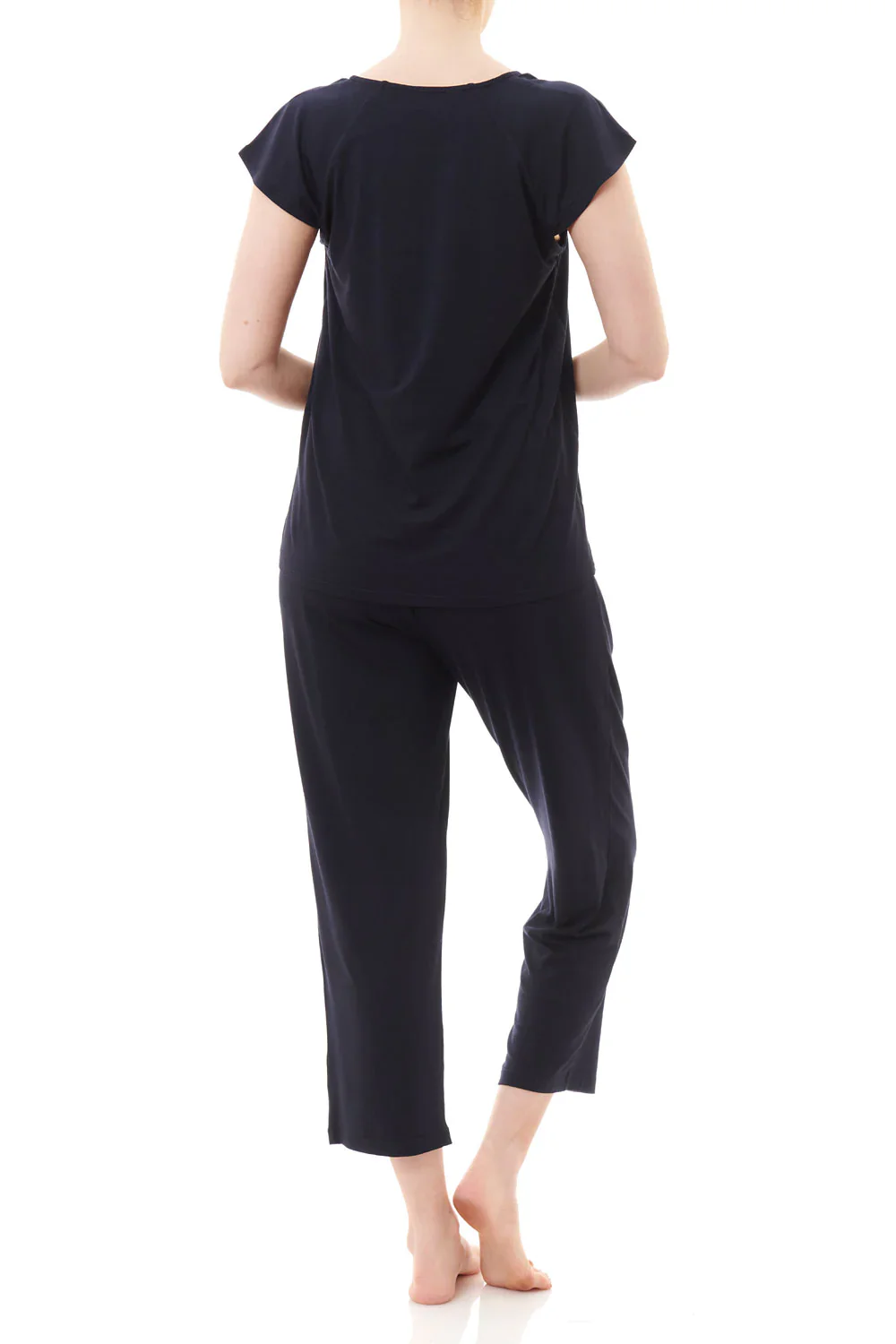 Navy Capri Pyjama - Image 2