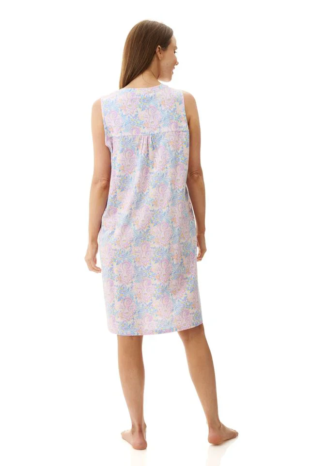 Ocean Sleeveless Short Nightie - Image 2