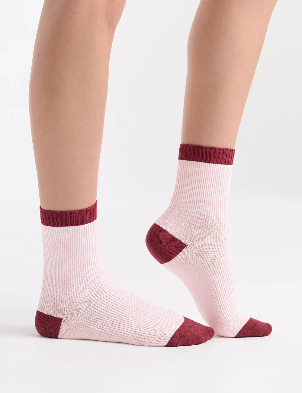 Organic Cotton Rib Crew Sock - Image 3
