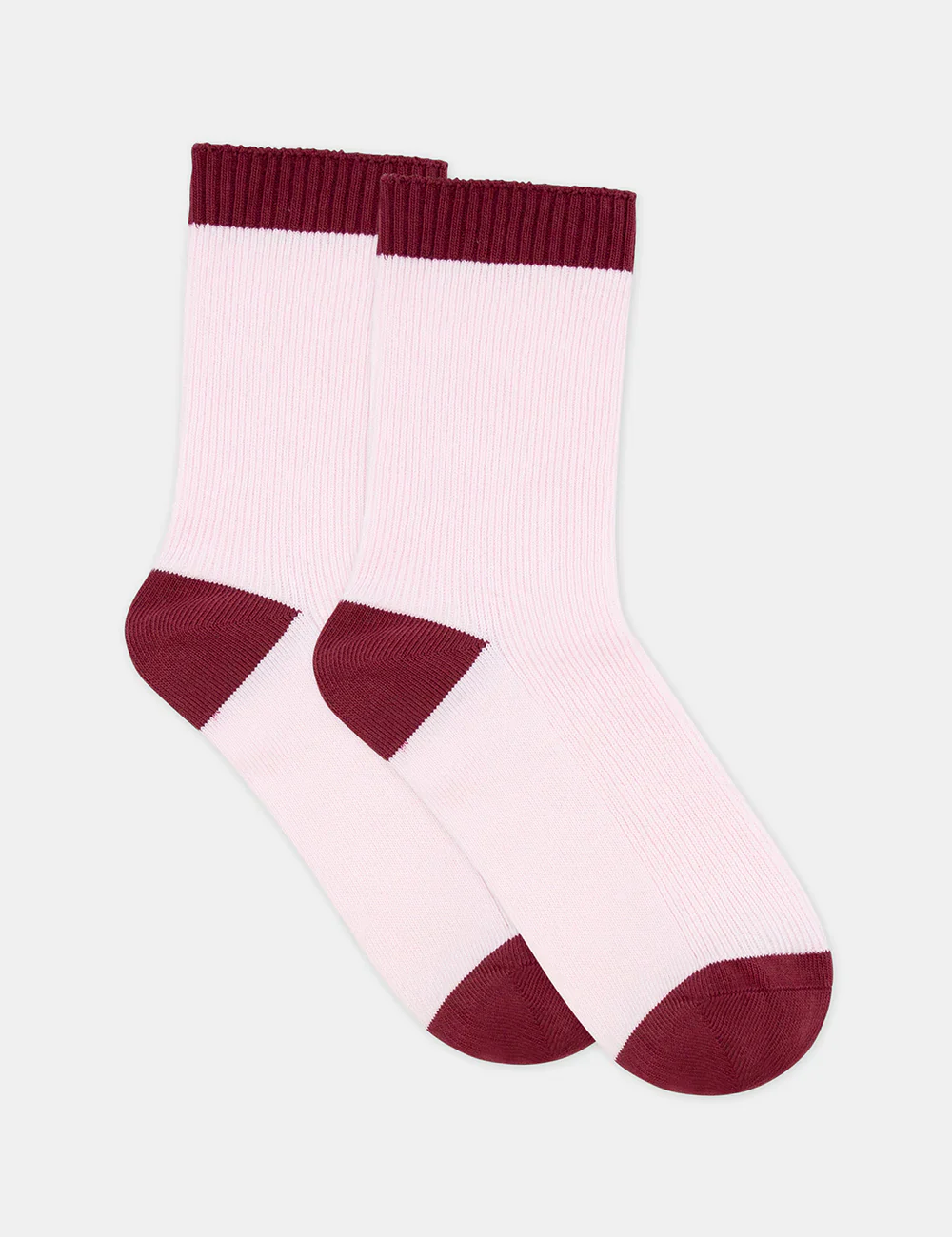 Organic Cotton Rib Crew Sock - Image 4