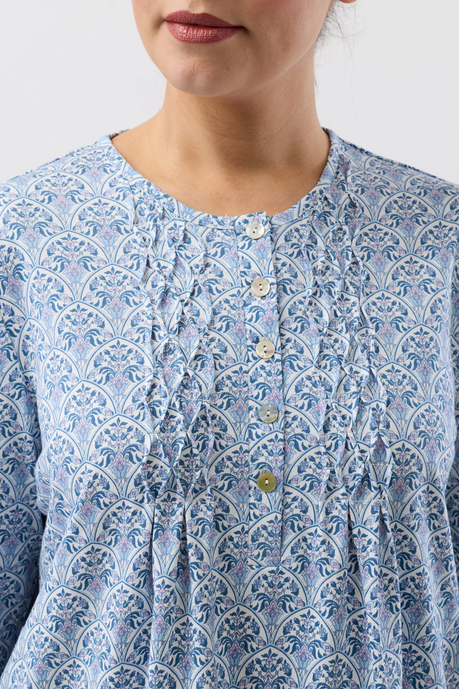 Oriental Smock Nightie - Image 2