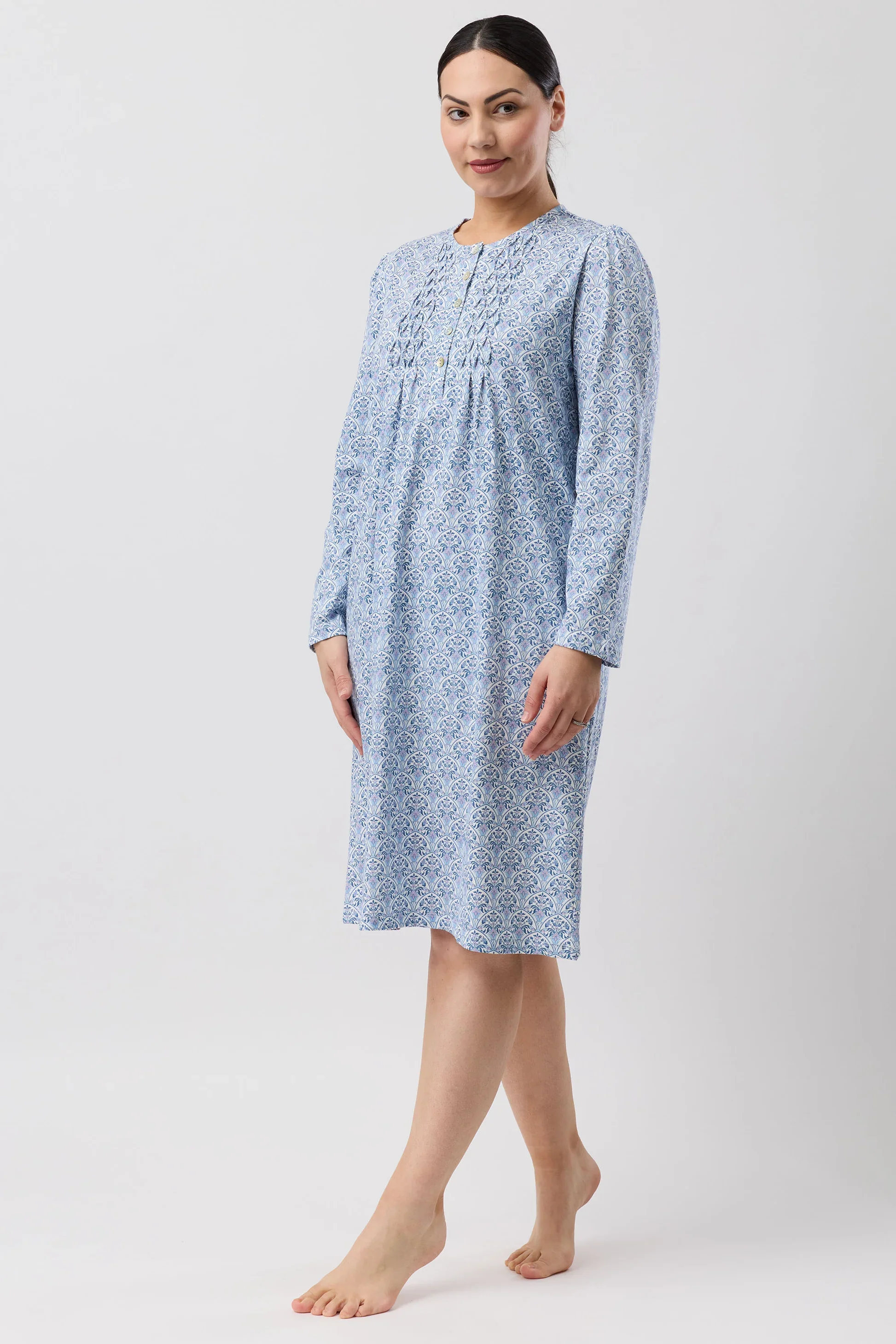 Oriental Smock Nightie - Image 3