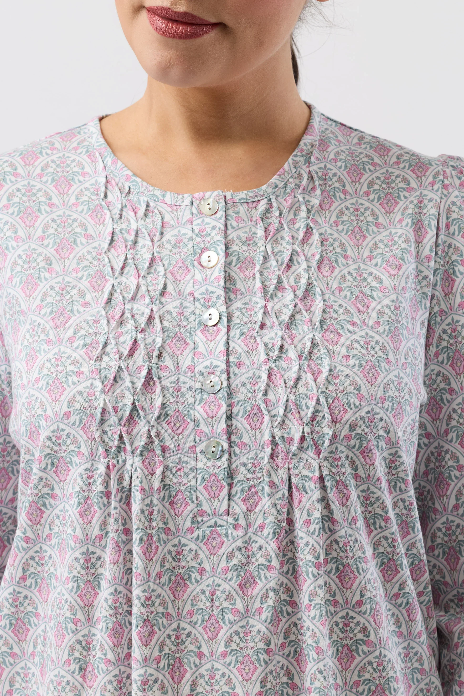 Oriental Smock Nightie - Image 6