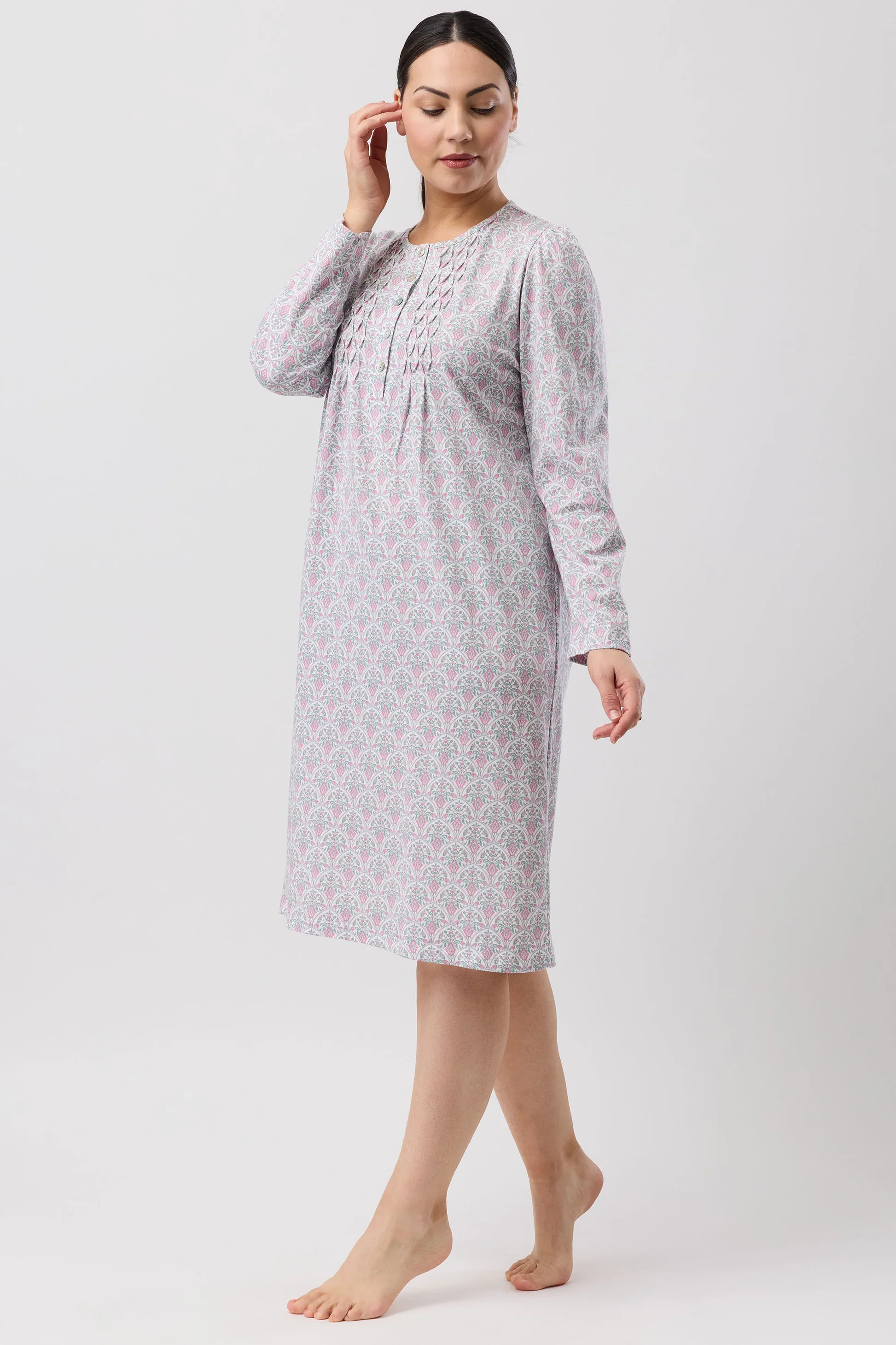 Oriental Smock Nightie - Image 7