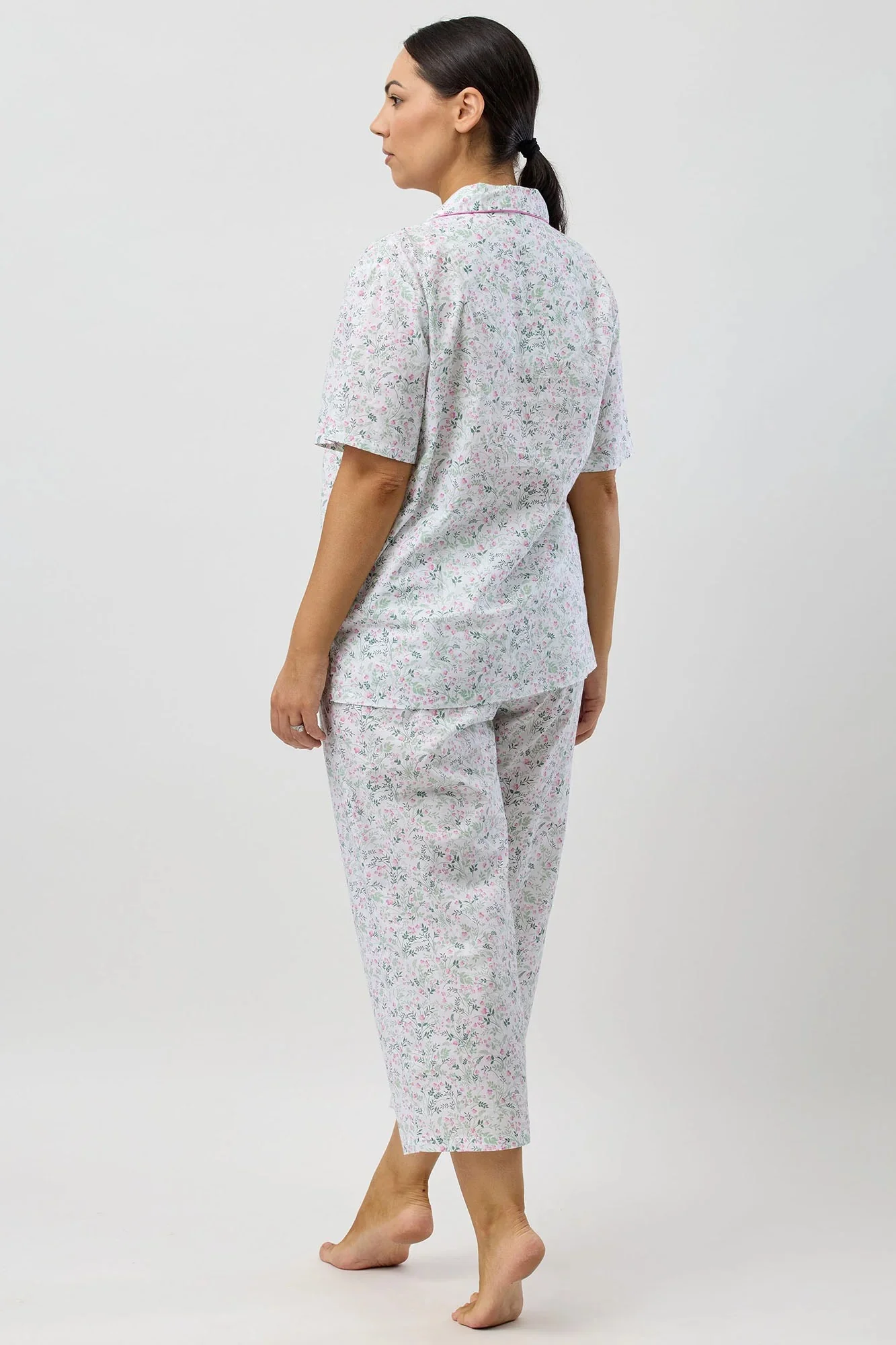 Pansies 7/8 Pyjama Set - Image 4