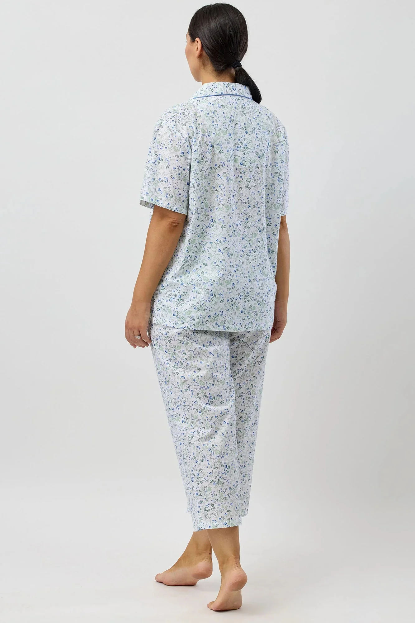 Pansies 7/8 Pyjama Set - Image 8