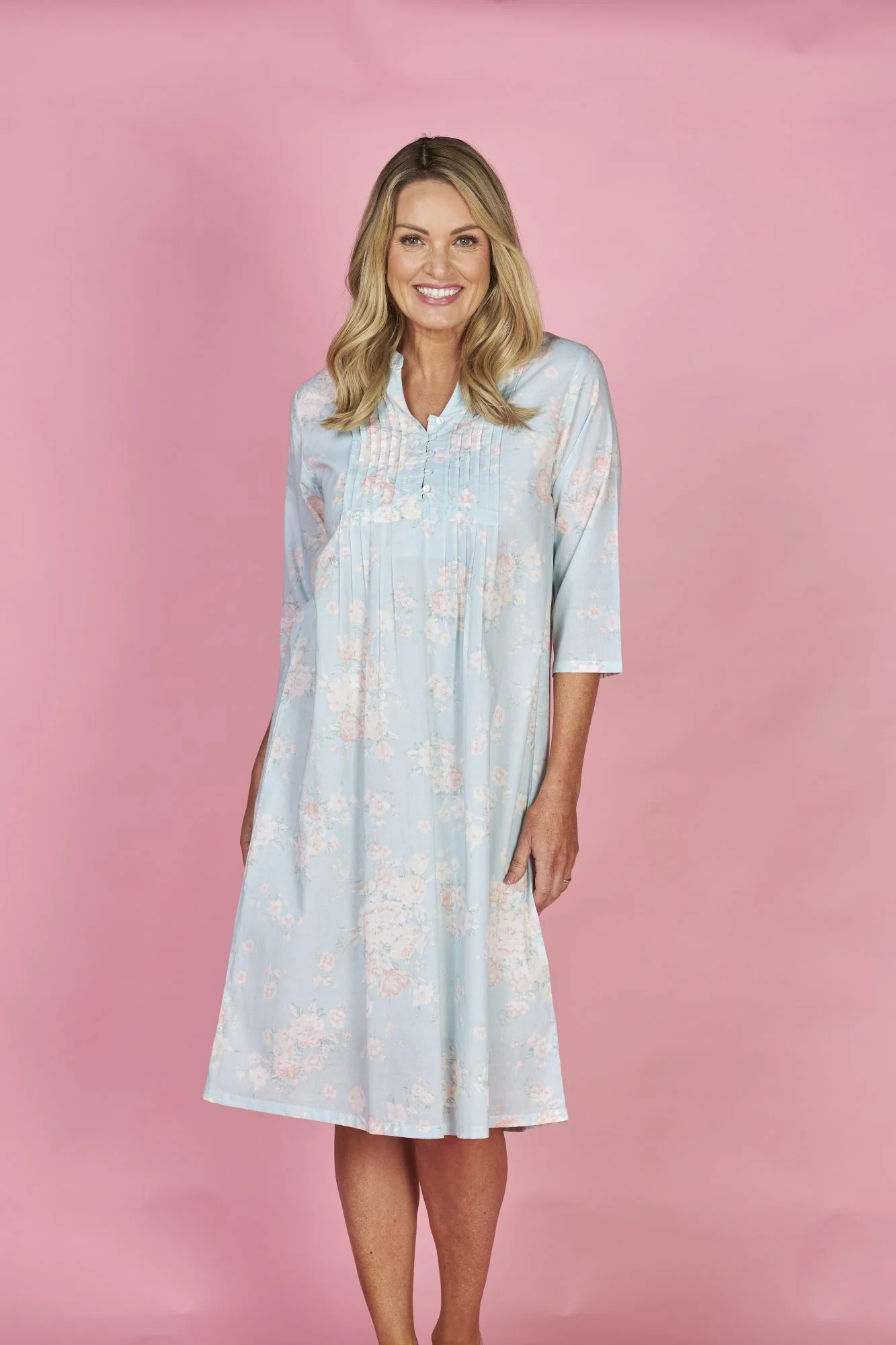 Peony 3/4 Sleeve Nightie
