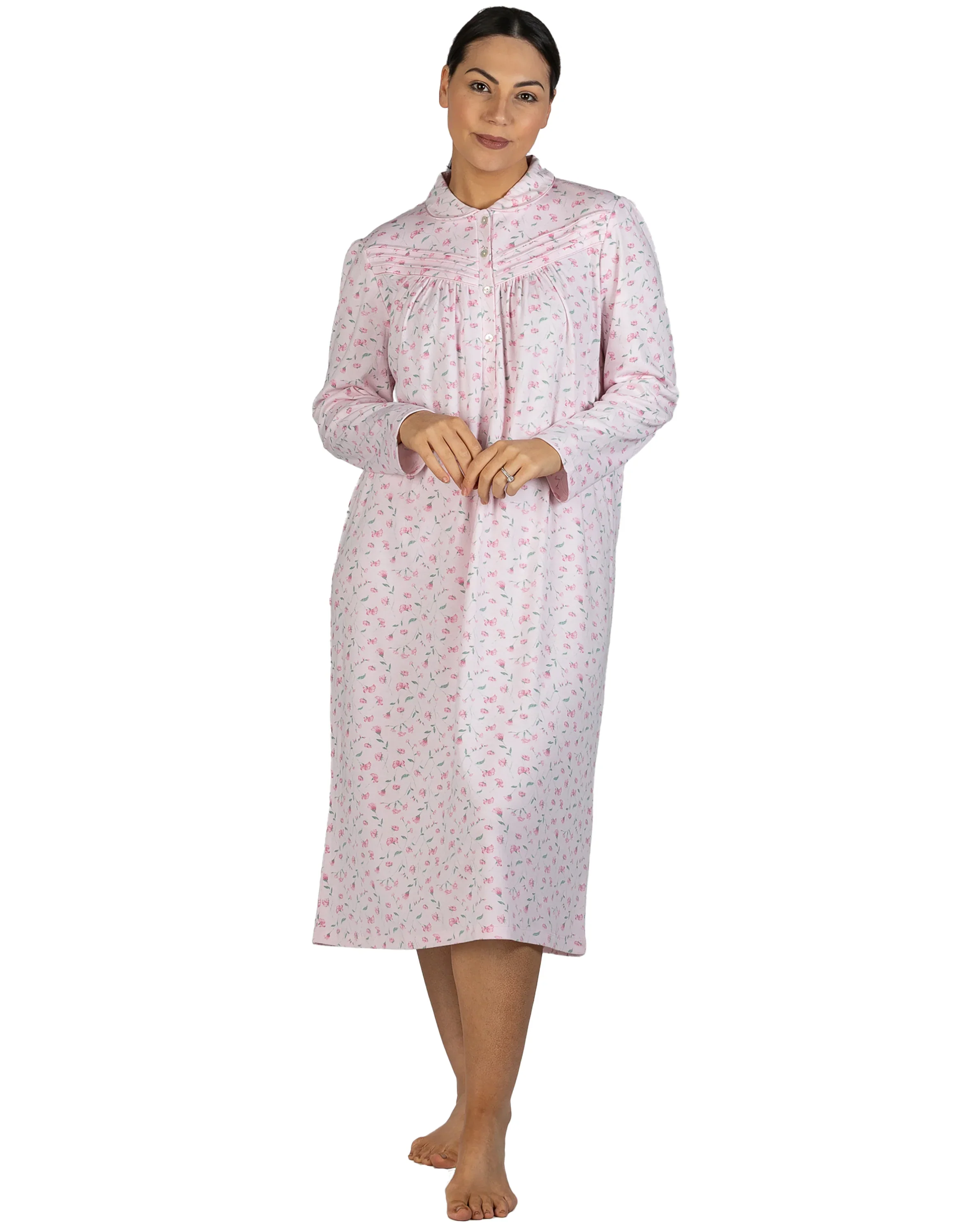 Peony Collar Nightie - Image 4