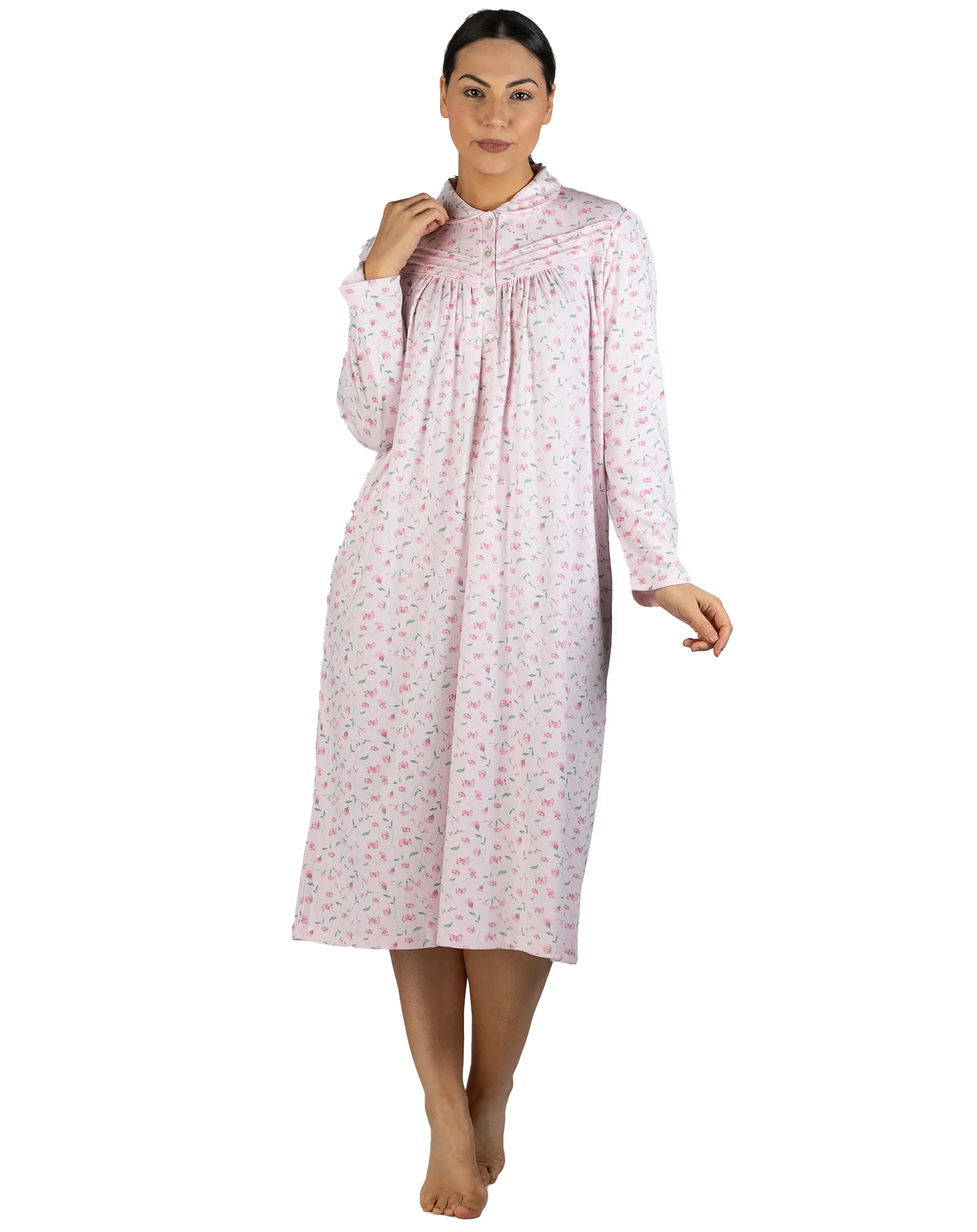 Peony Collar Nightie - Image 5