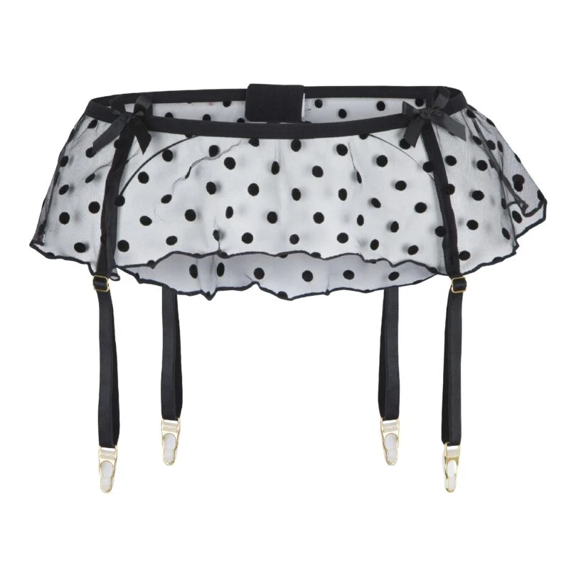 Polka Dot Suspender Belt - Image 2