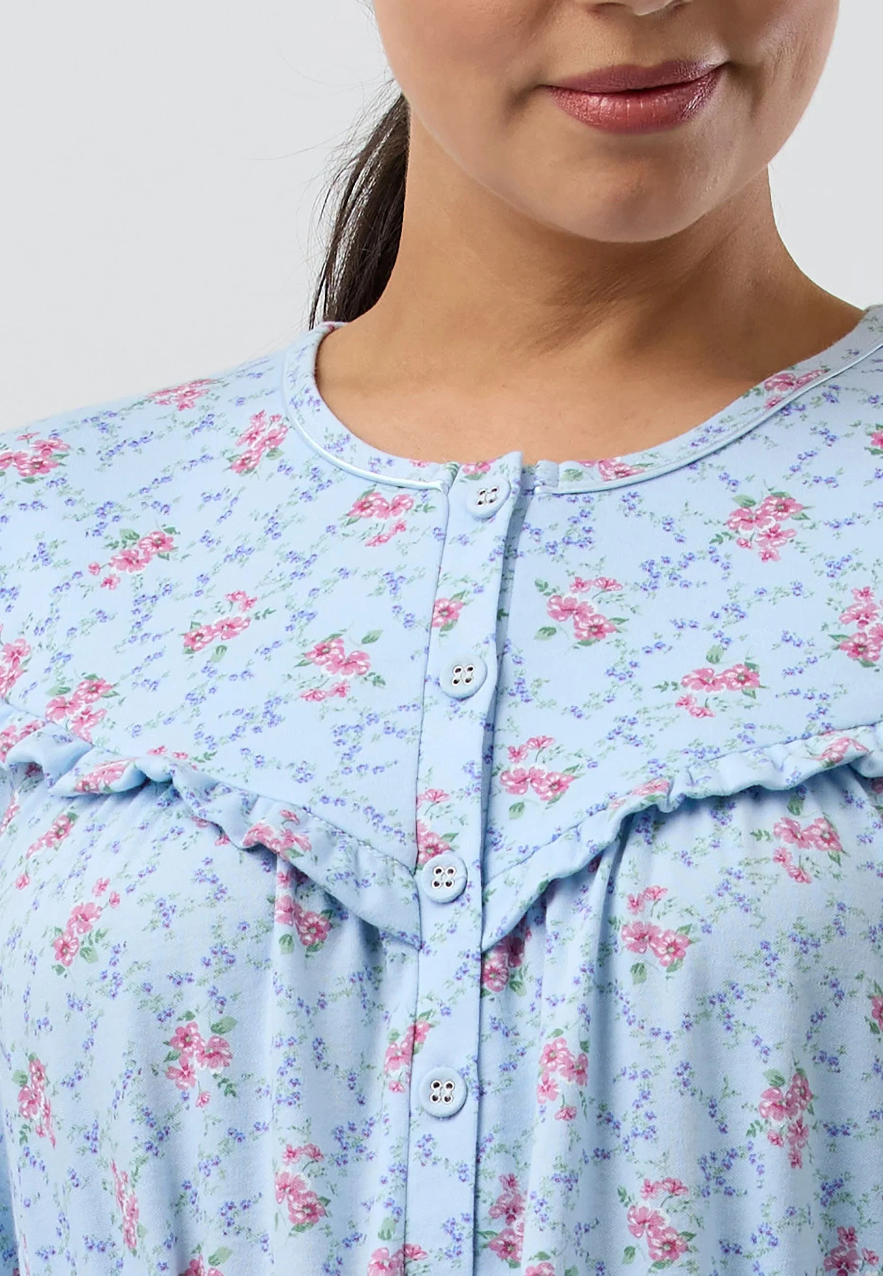 Posy Short Nightie - Image 2