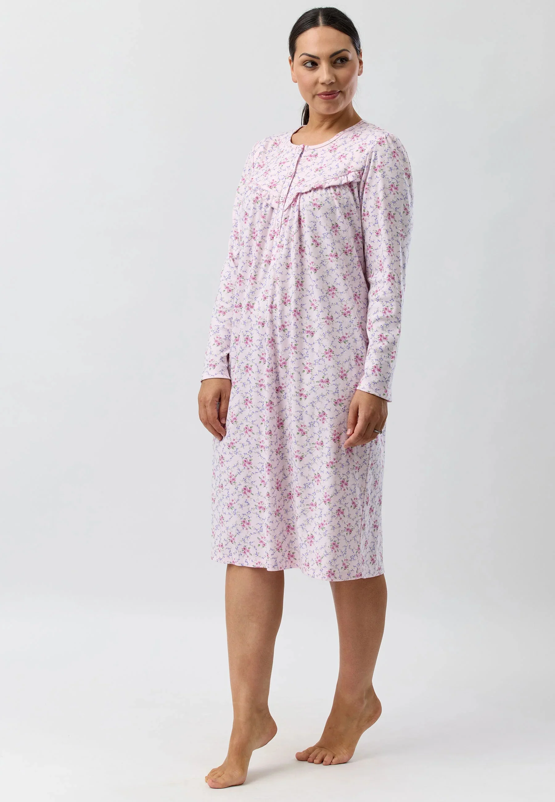 Posy Short Nightie - Image 7
