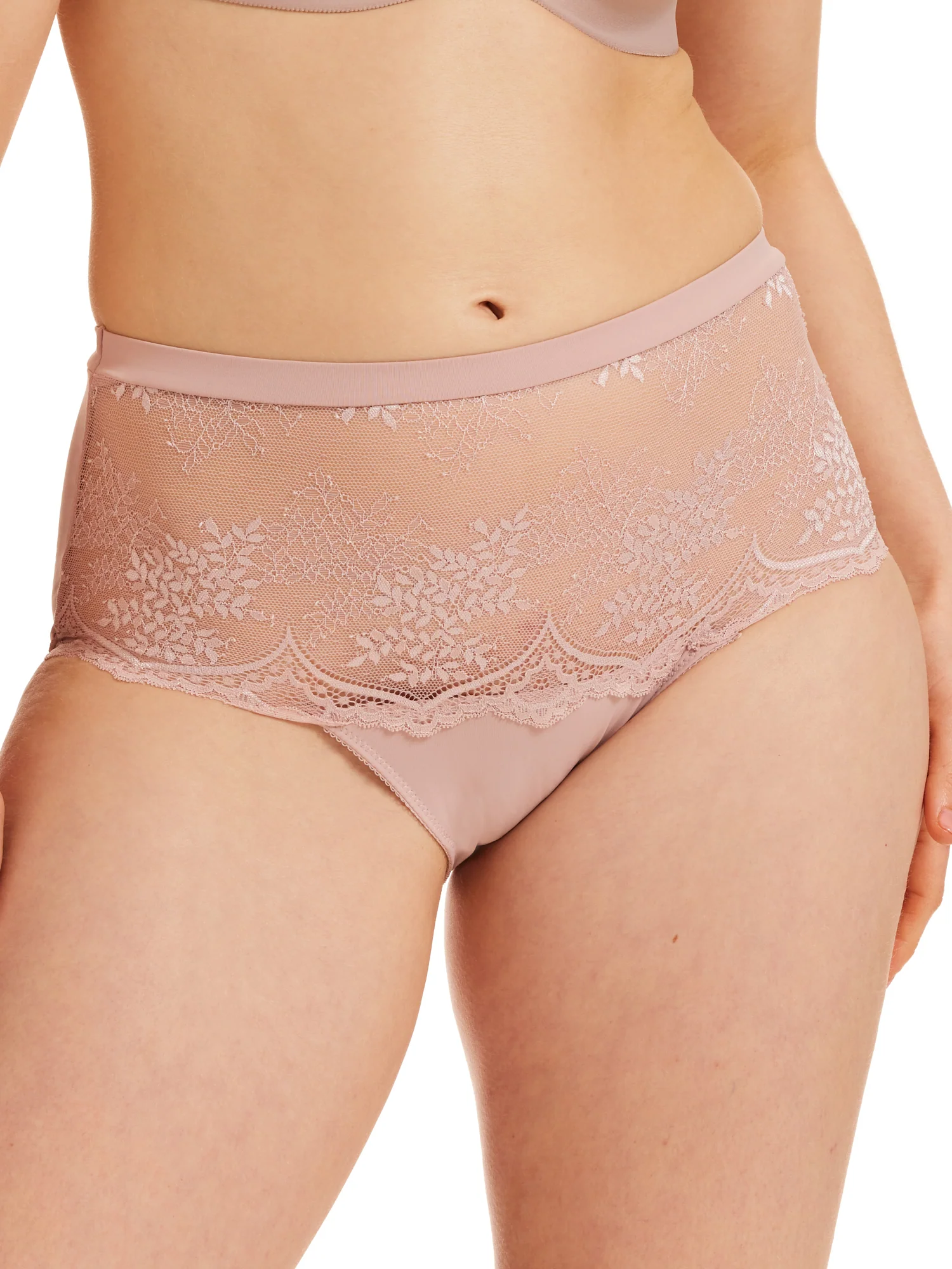 Recycled Microfibre Lace Full Brief - Image 4