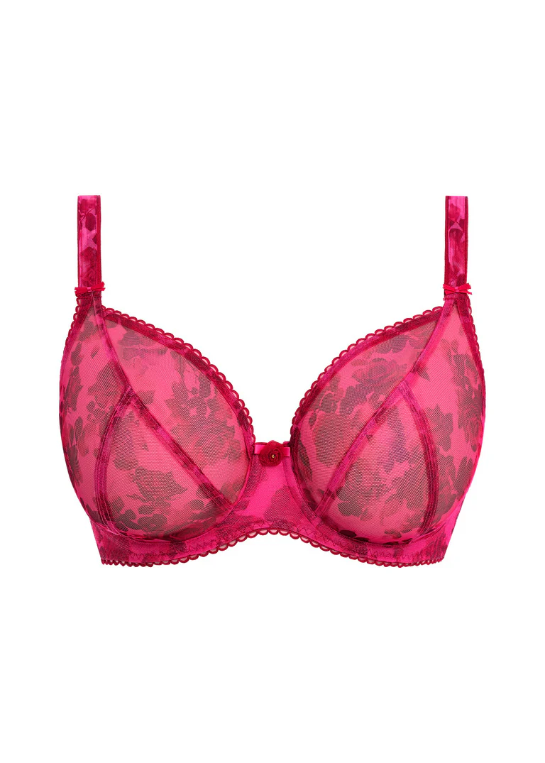Rose Blossom Plunge Bra - Image 11