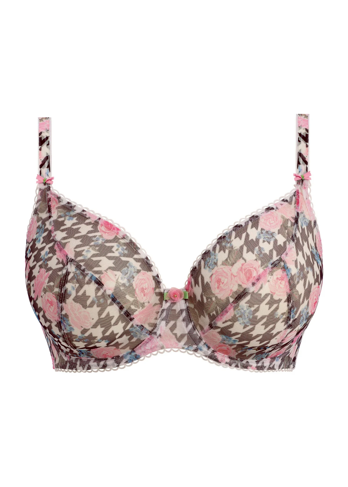 Rose Blossom Plunge Bra - Image 5