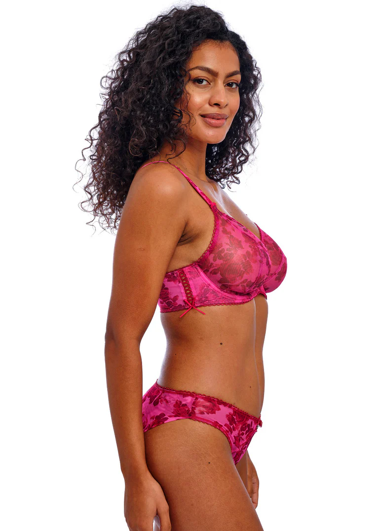 Rose Blossom Plunge Bra - Image 9